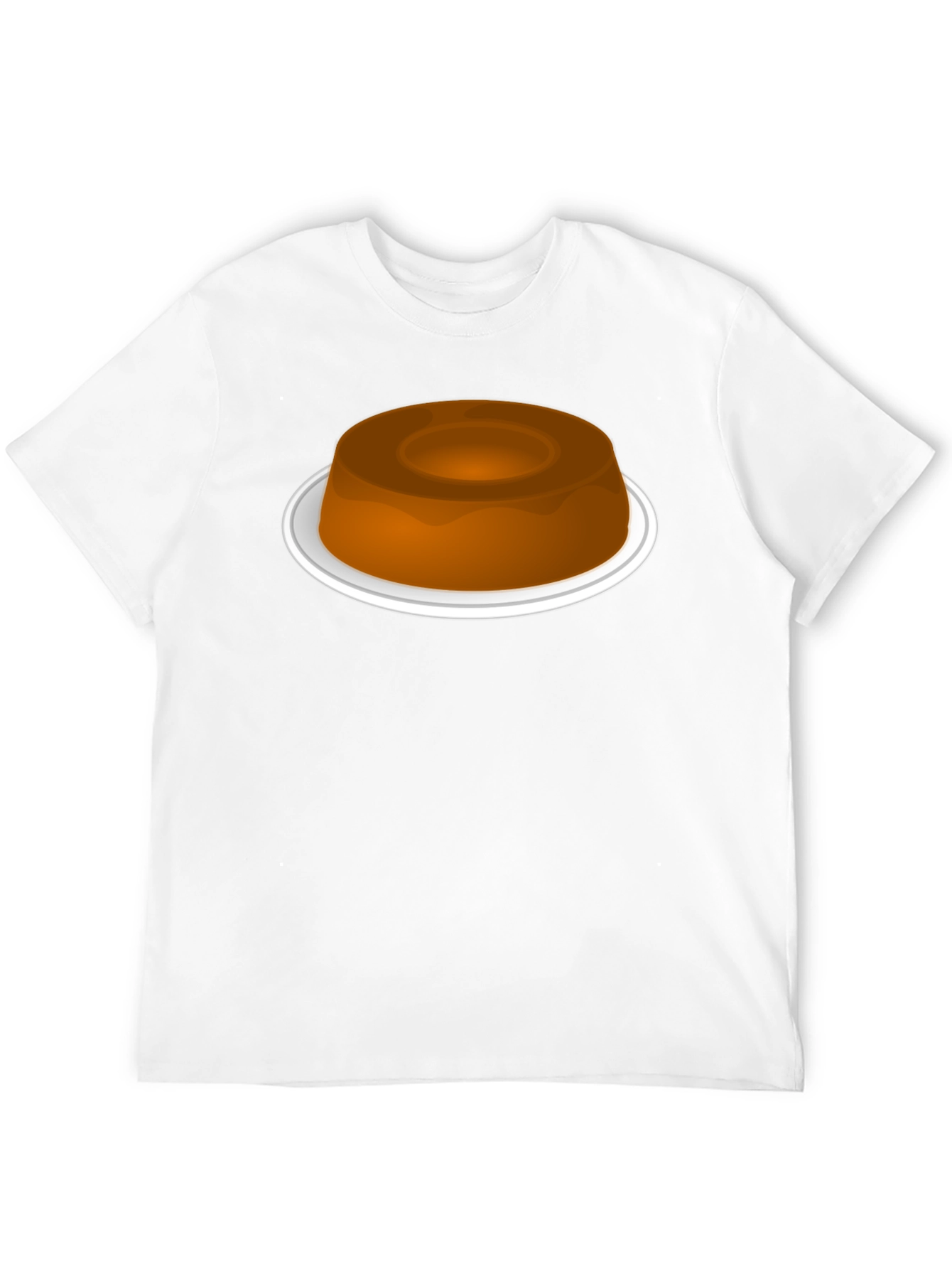 Pudding Graphic Black T-Shirt
