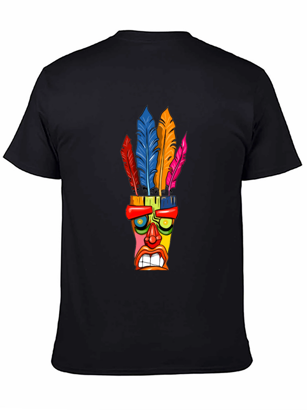 Colorful Tiki Mask T-Shirt
