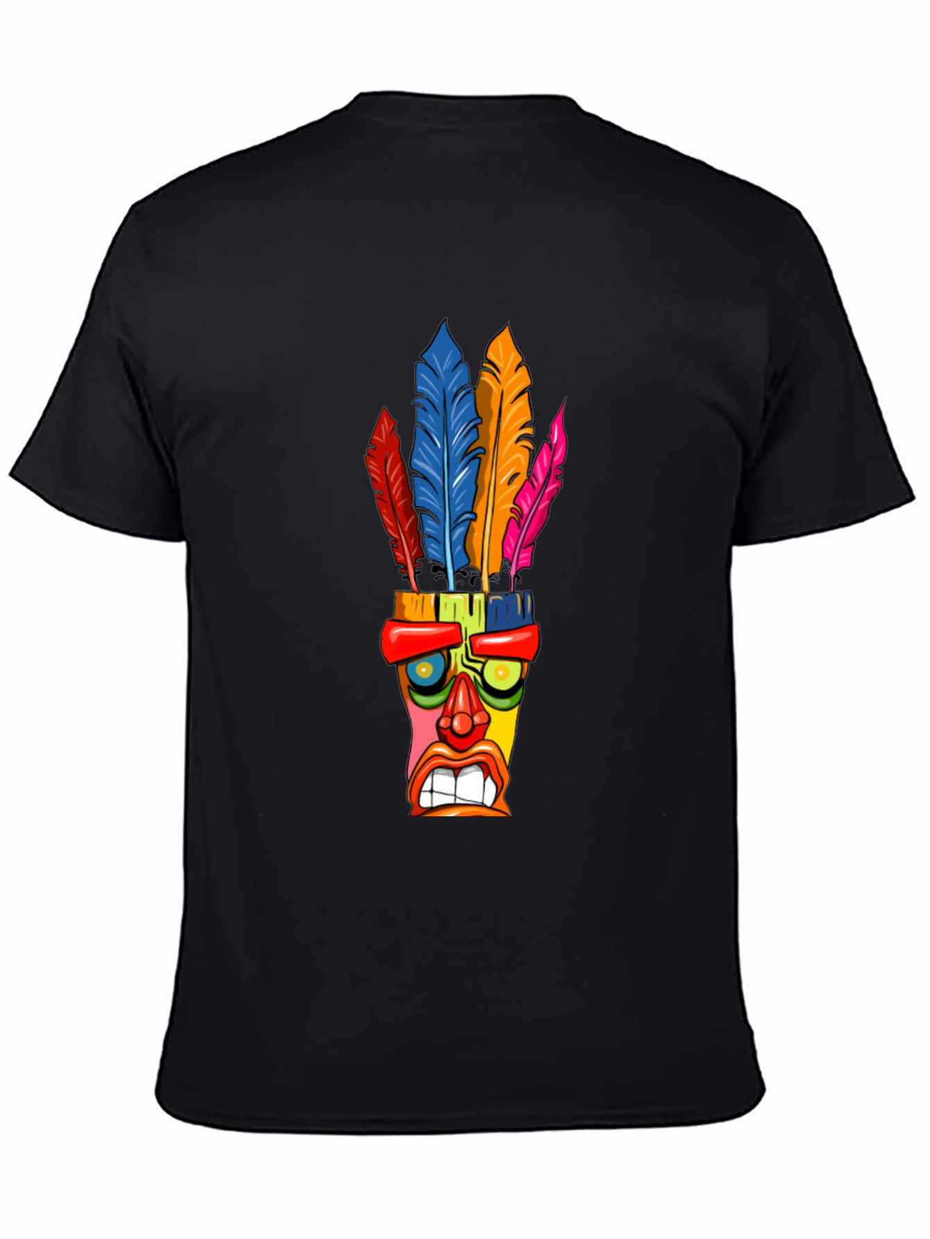 Colorful Tiki Mask T-Shirt