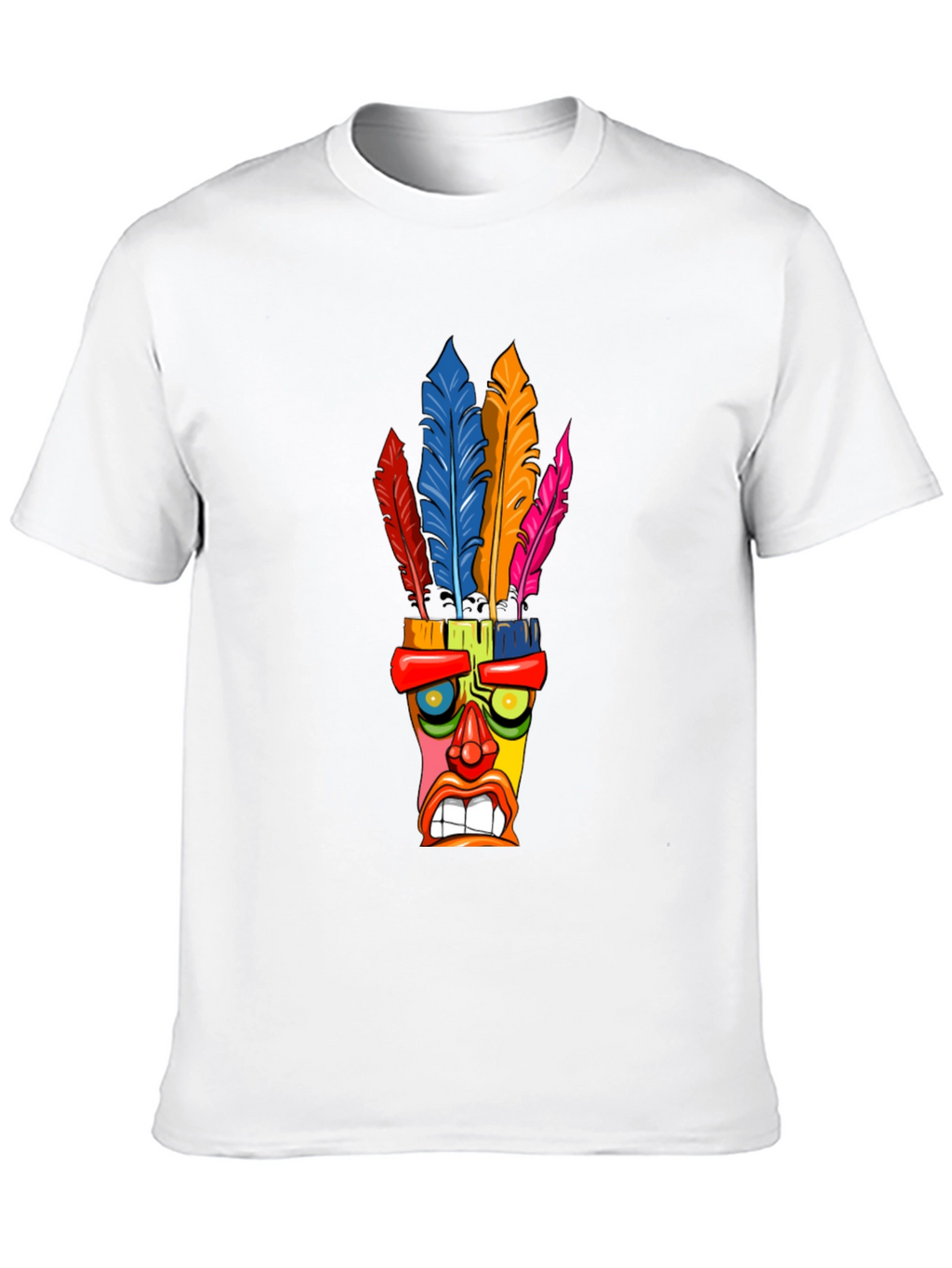 Colorful Tiki Mask T-Shirt