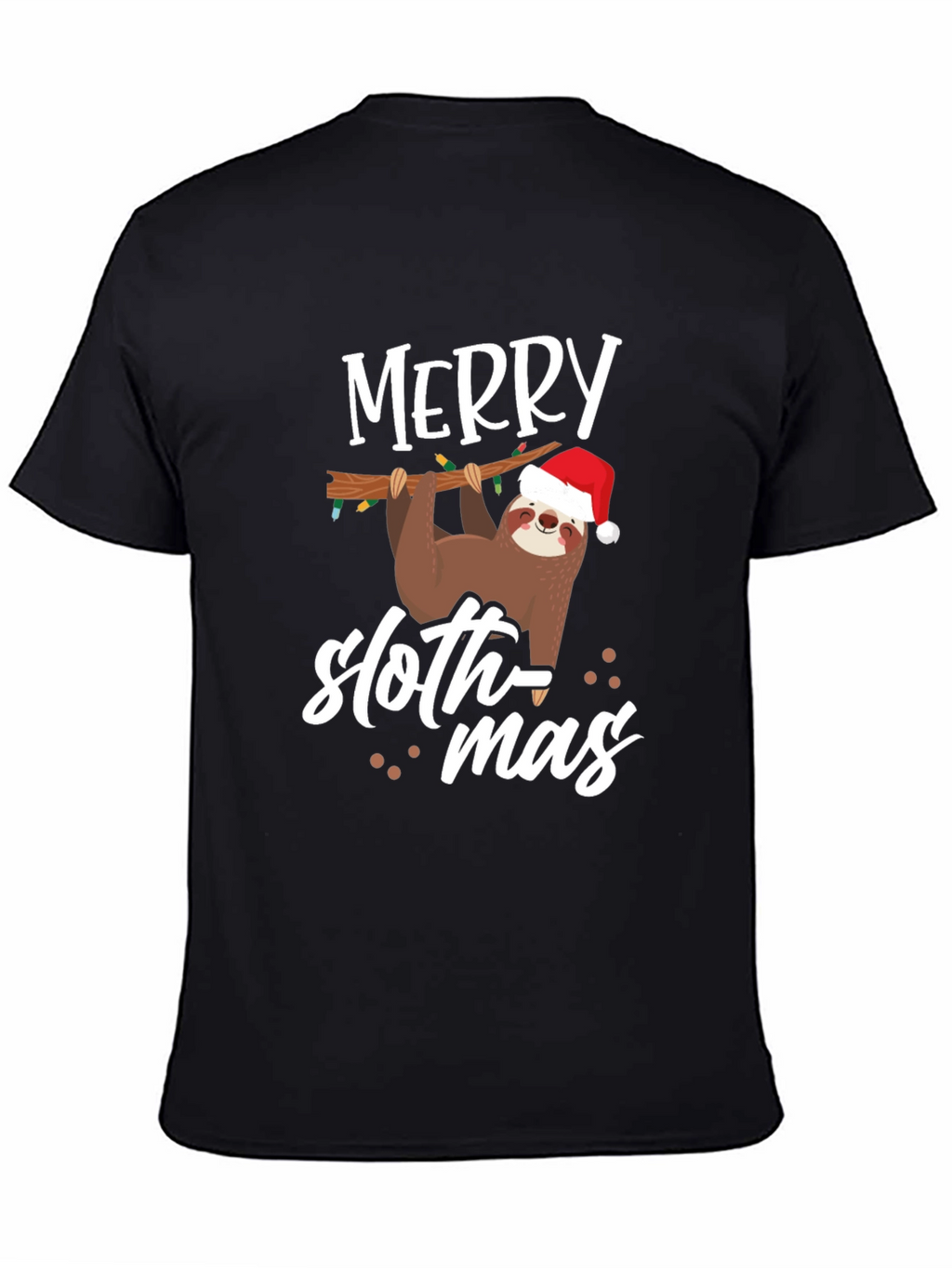Merry Sloth-mas Graphic T-Shirt