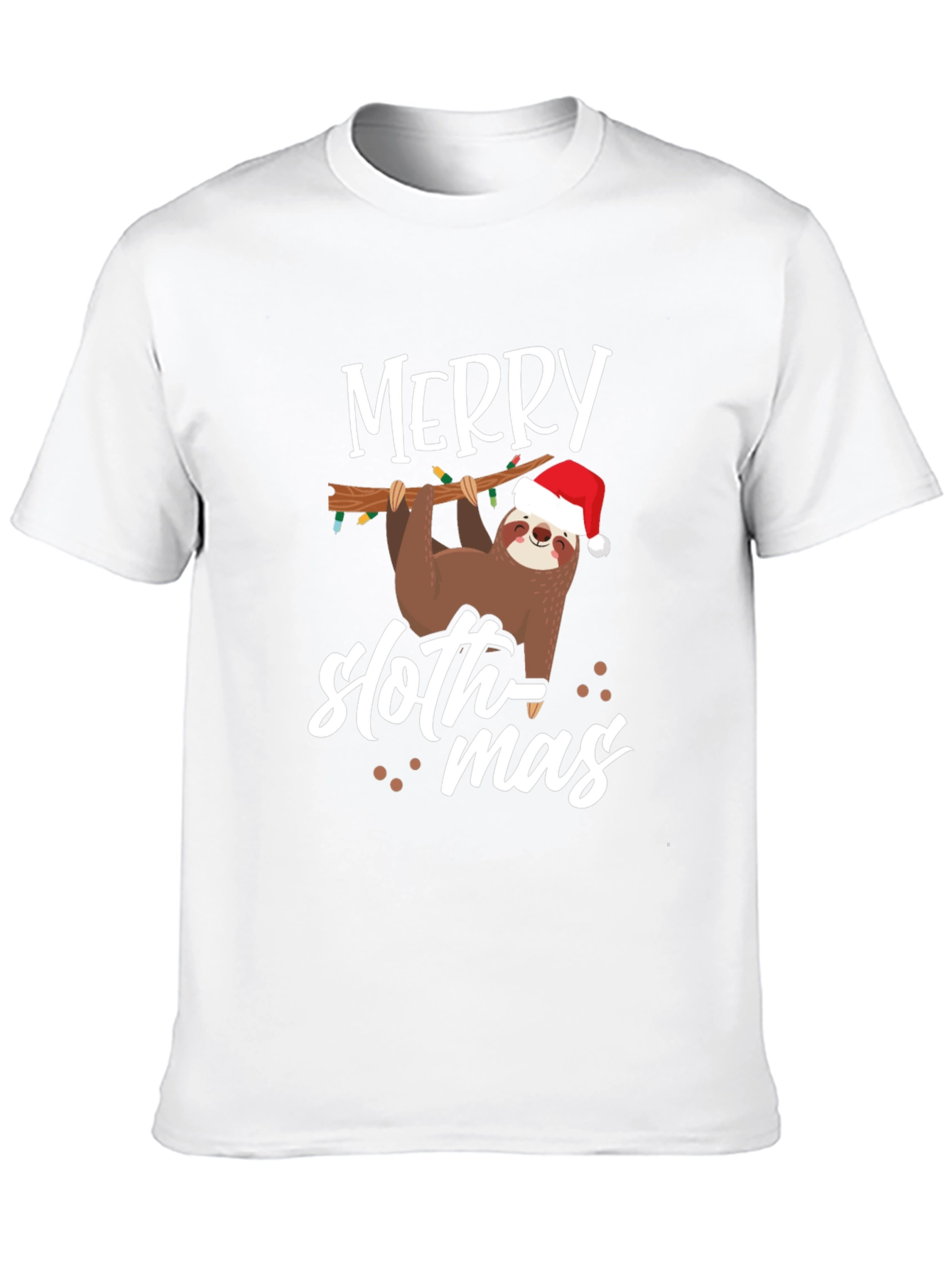 Merry Sloth-mas Graphic T-Shirt