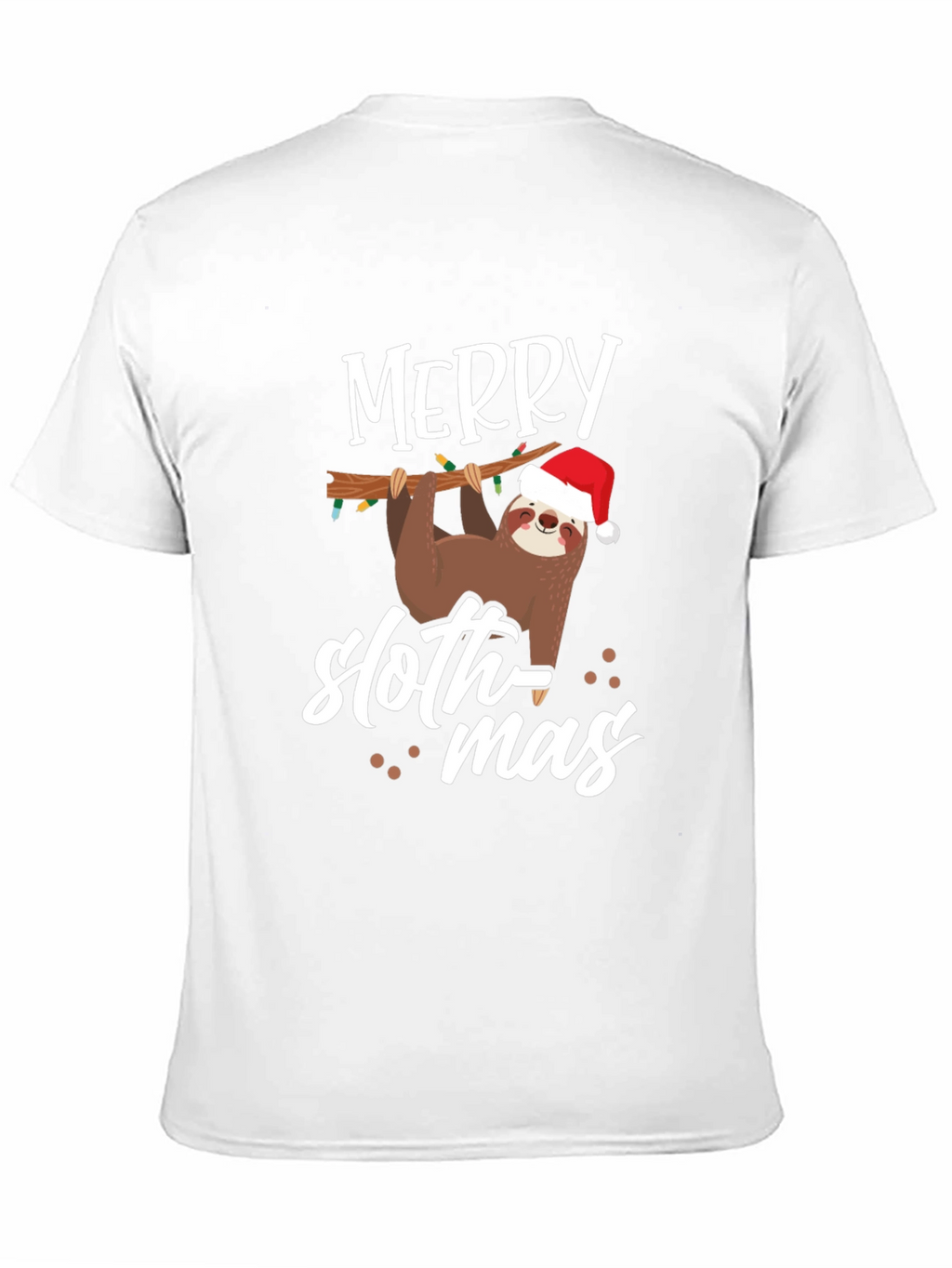 Merry Sloth-mas Graphic T-Shirt
