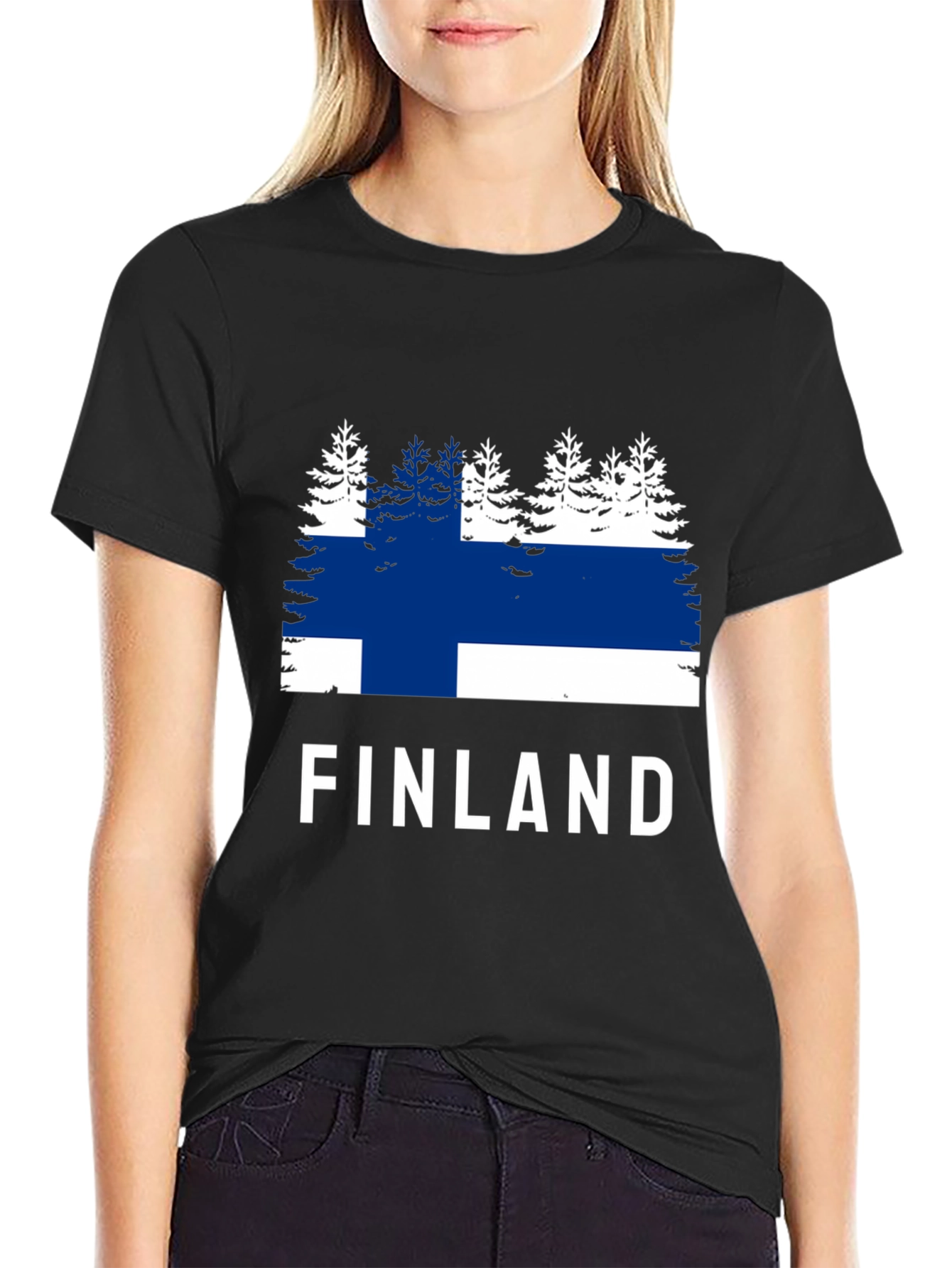 Finland Flag T-Shirt - Finnish Pride Tee
