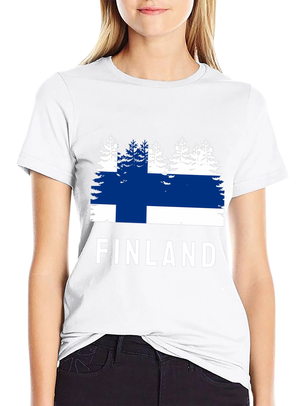 Finland Flag T-Shirt - Finnish Pride Tee
