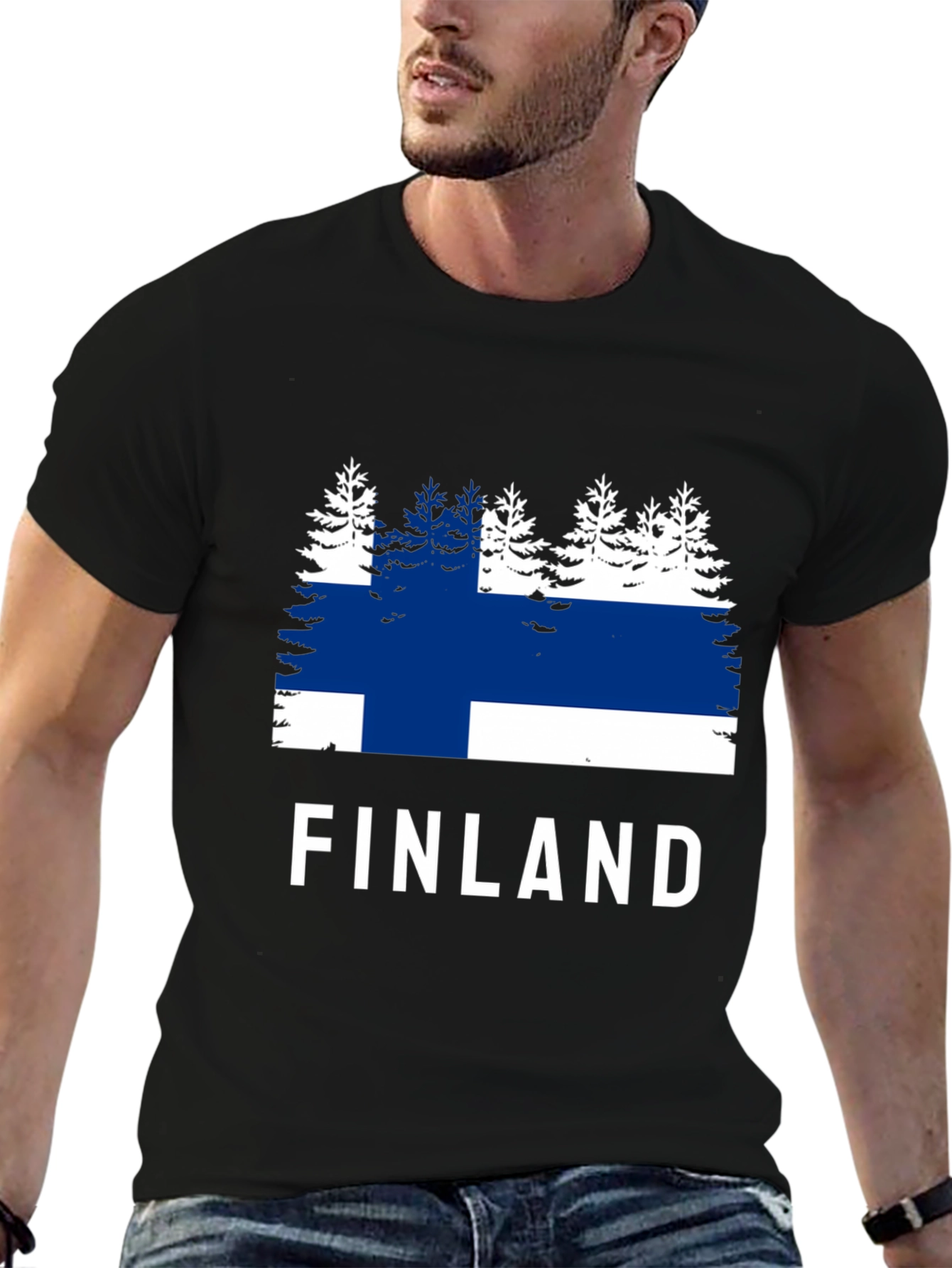 Finland Flag T-Shirt - Finnish Pride Tee