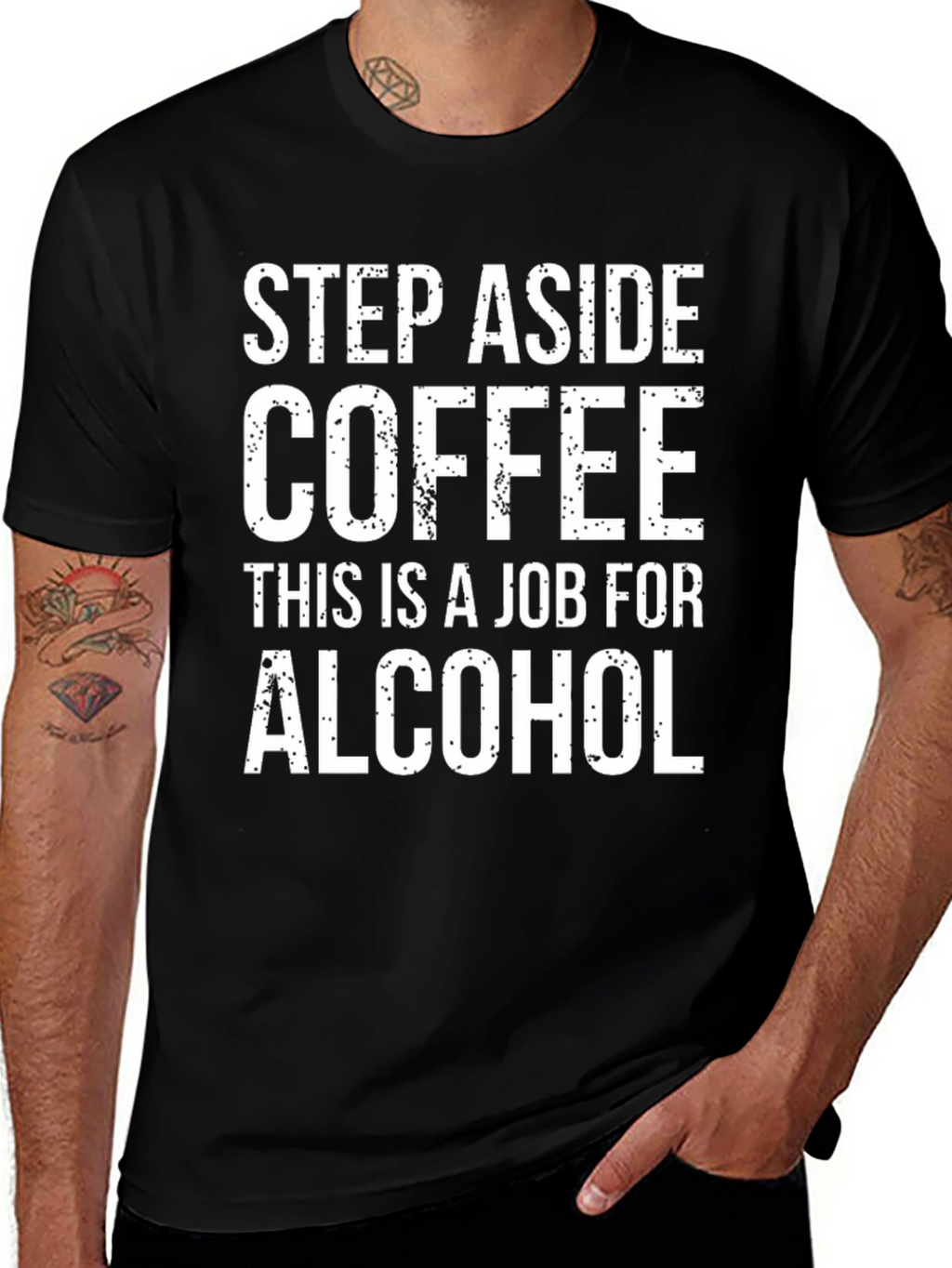 Step Aside Coffee Alcohol T-Shirt