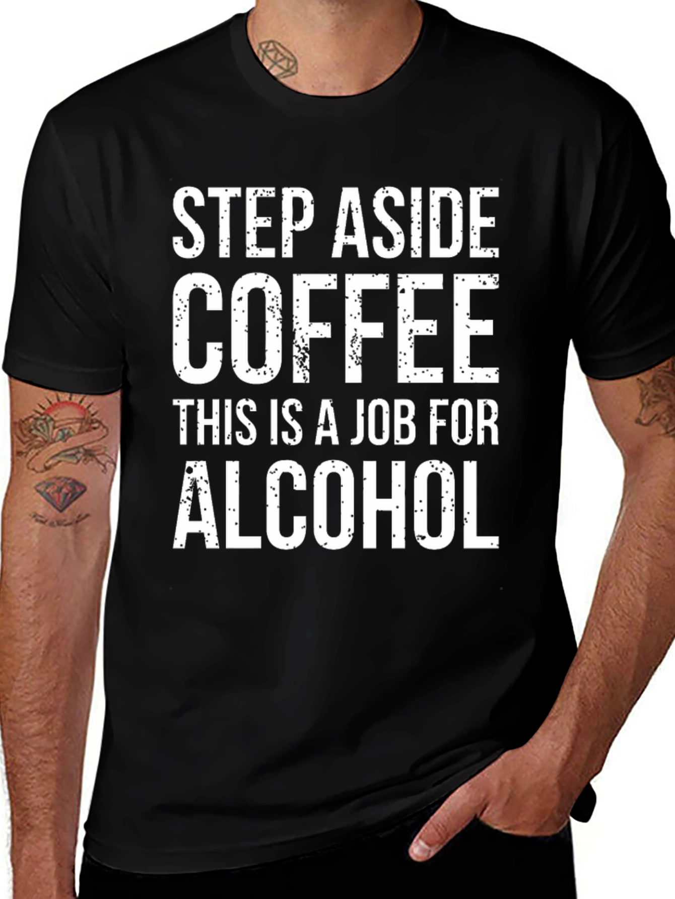 Step Aside Coffee Alcohol T-Shirt