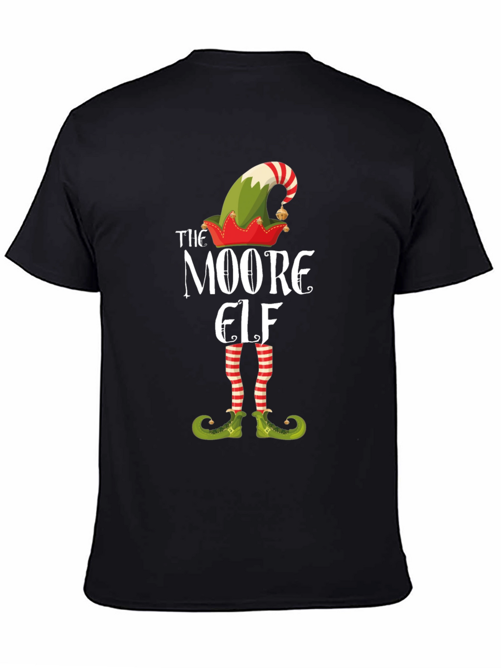 The Moore Elf Funny Christmas Holiday T-Shirt