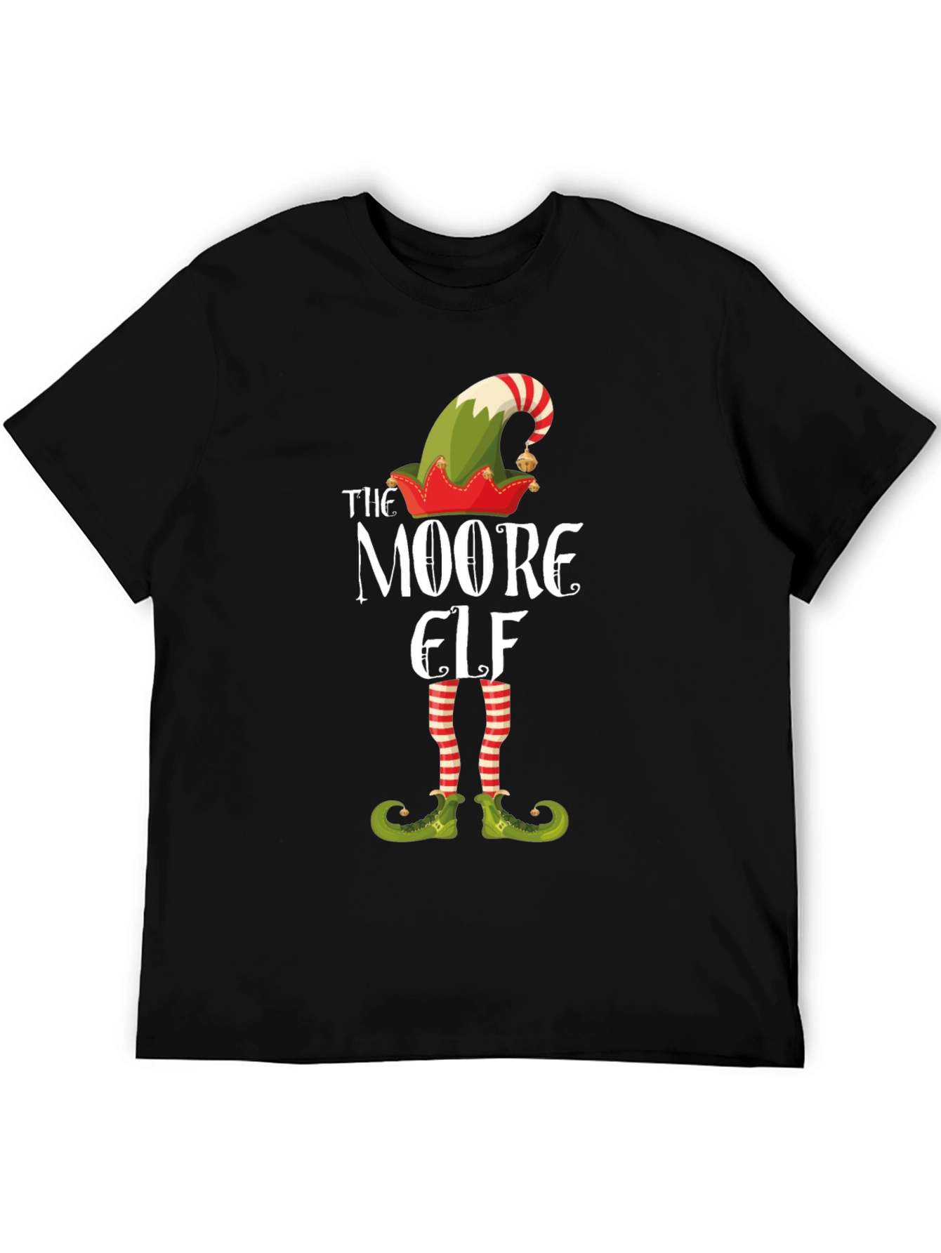 The Moore Elf Funny Christmas Holiday T-Shirt