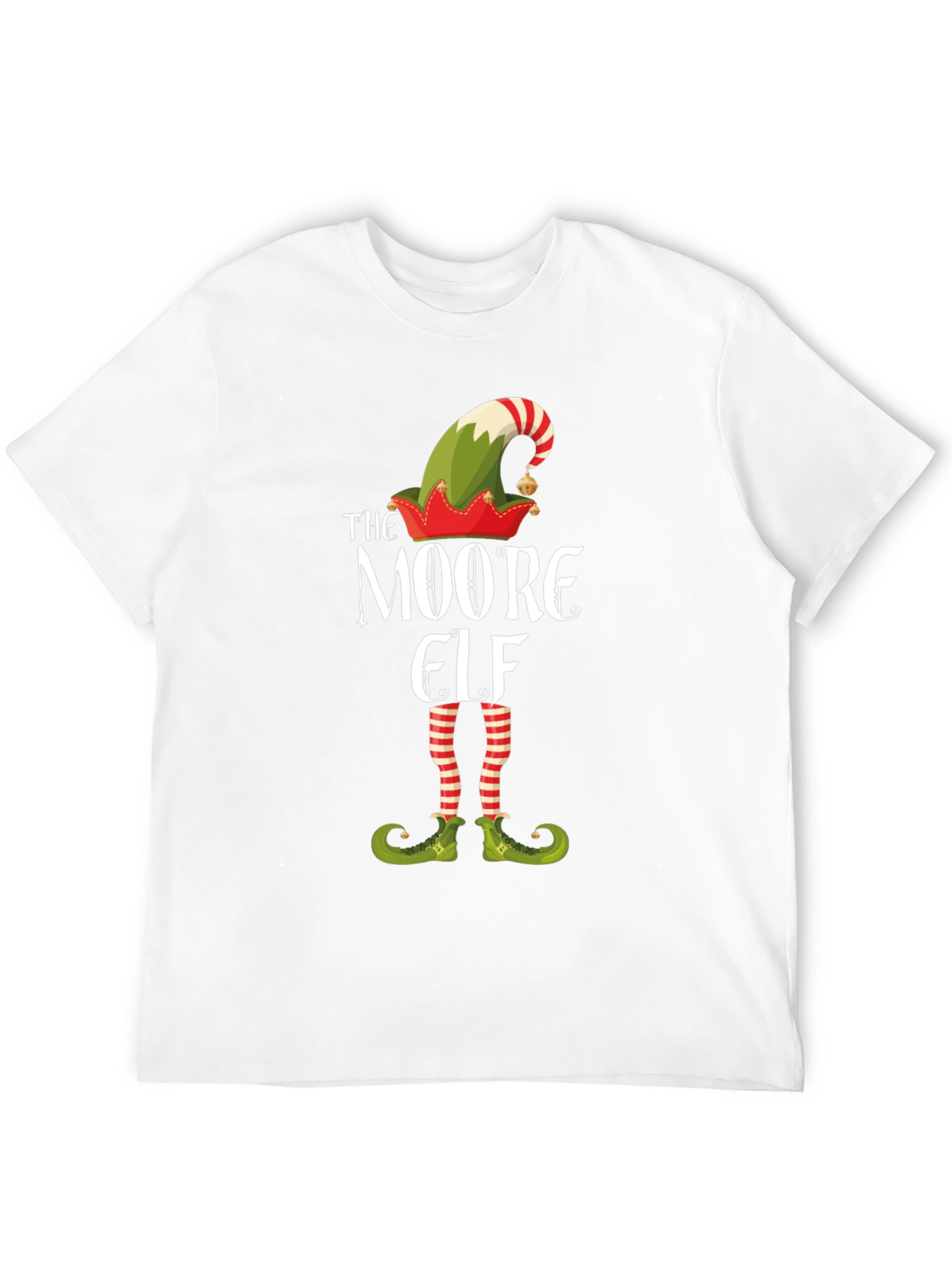 The Moore Elf Funny Christmas Holiday T-Shirt