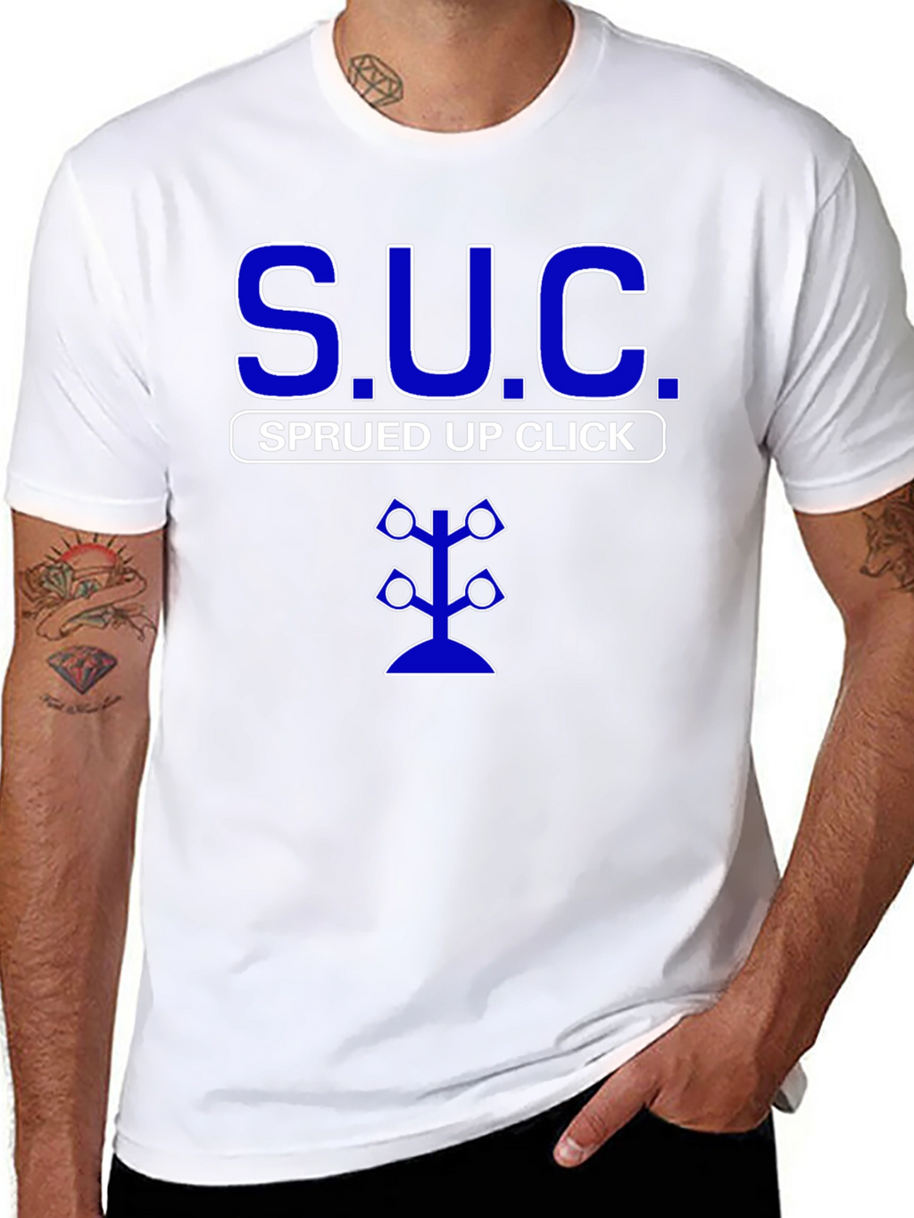 S.U.C. Sprued Up Click Black T-Shirt