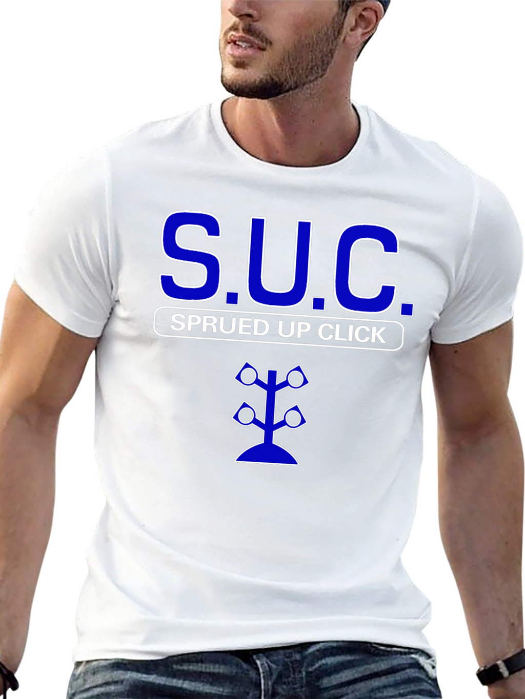 S.U.C. Sprued Up Click Black T-Shirt
