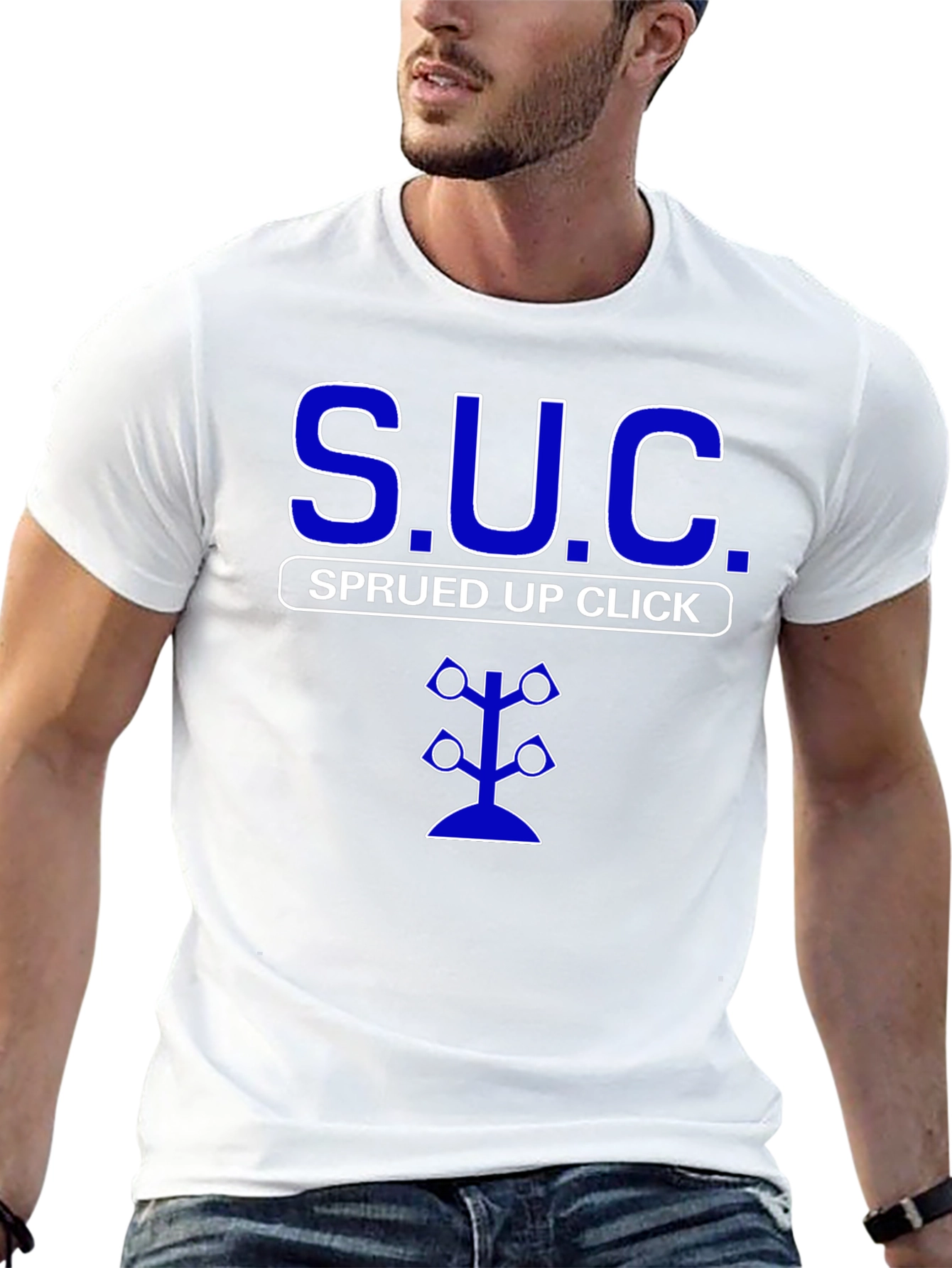 S.U.C. Sprued Up Click Black T-Shirt