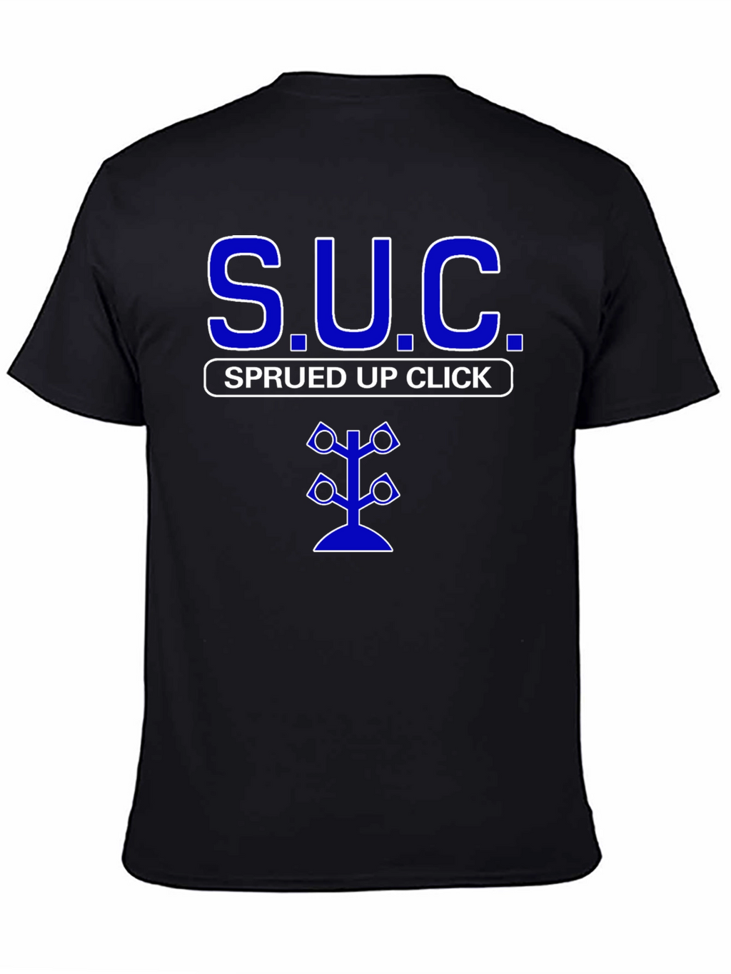 S.U.C. Sprued Up Click Black T-Shirt