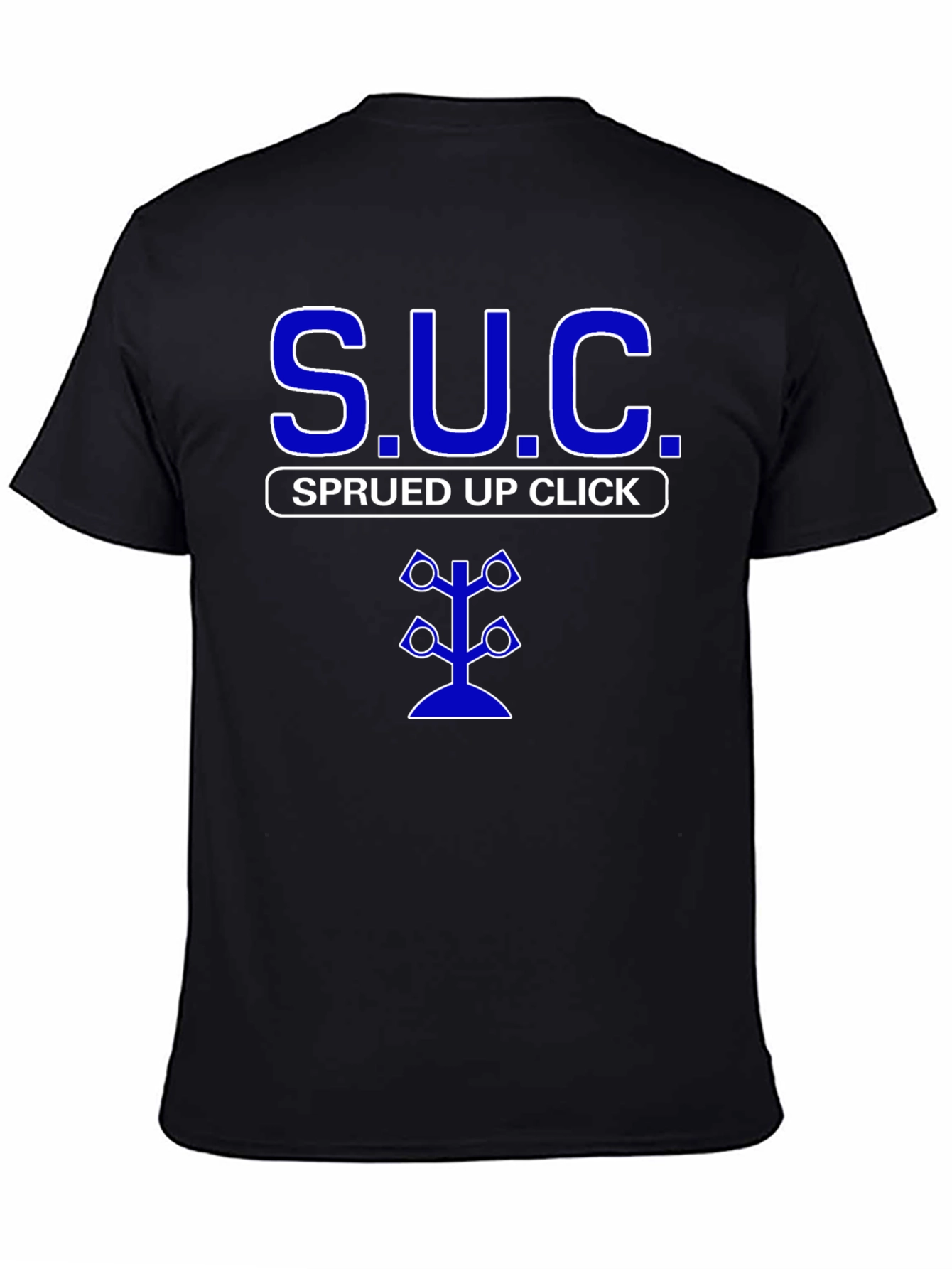 S.U.C. Sprued Up Click Black T-Shirt