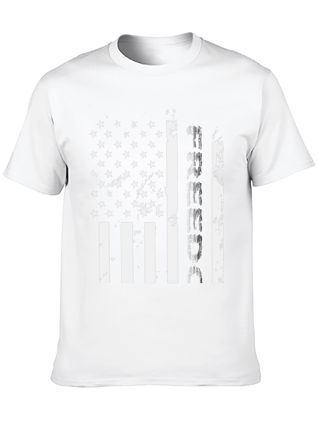 Distressed American Flag Perseverance Graphic Tee