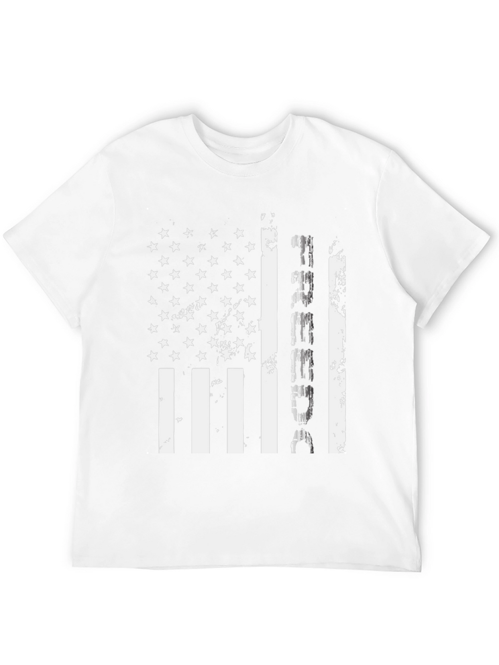 Distressed American Flag Perseverance Graphic Tee
