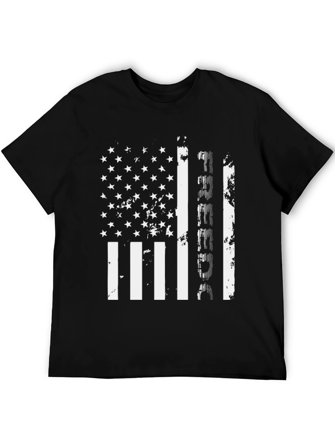 Distressed American Flag Perseverance Graphic Tee