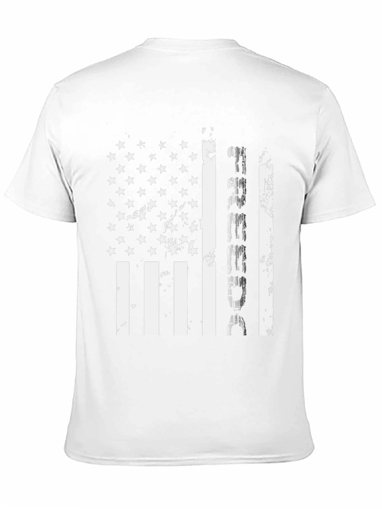 Distressed American Flag Perseverance Graphic Tee