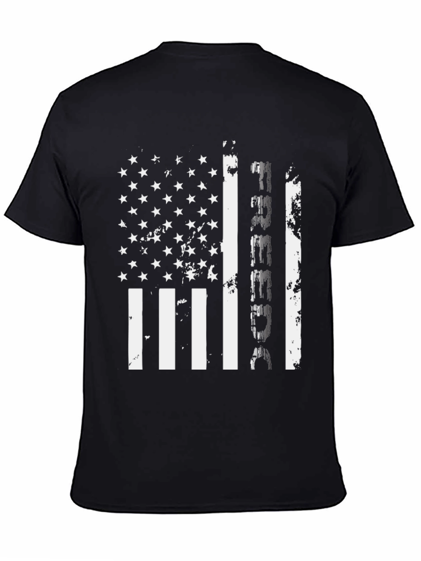 Distressed American Flag Perseverance Graphic Tee