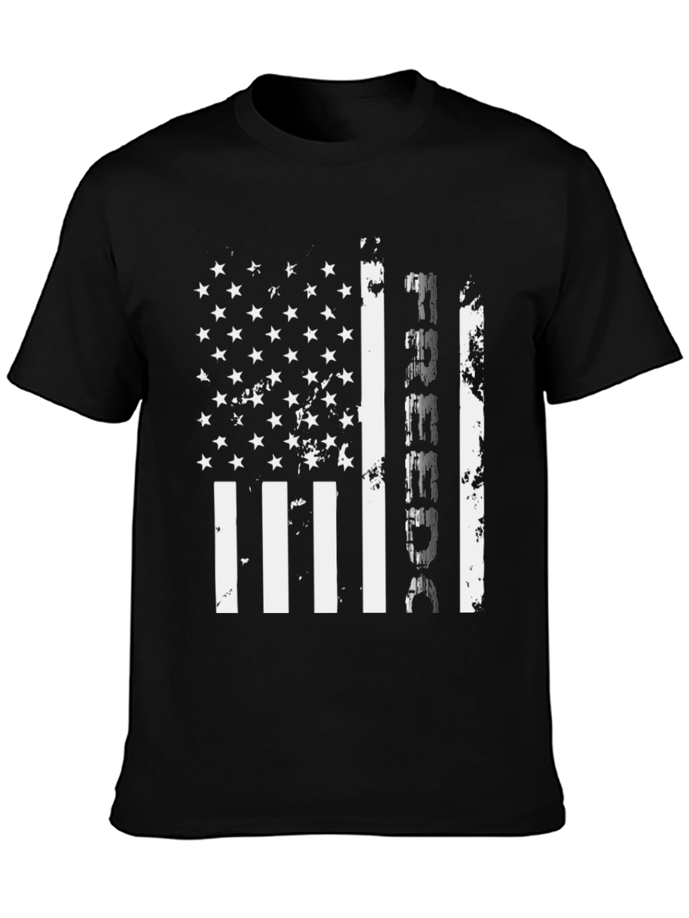 Distressed American Flag Perseverance Graphic Tee