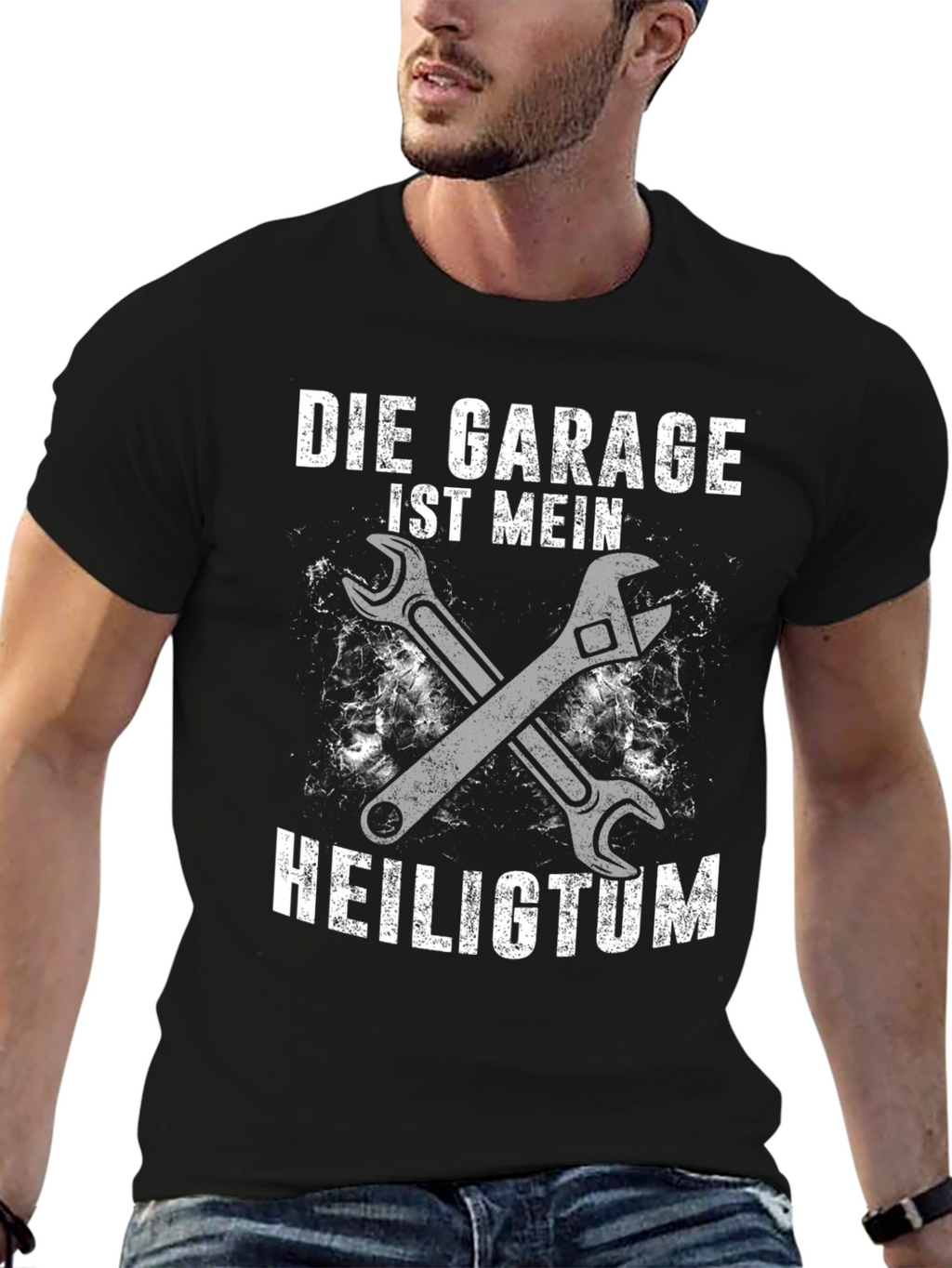 Garage is My Sanctuary T-Shirt - Mechanic Gift
