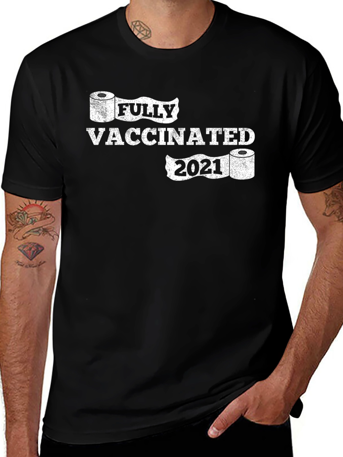Fully Vaccinated 2021 Novelty T-Shirt