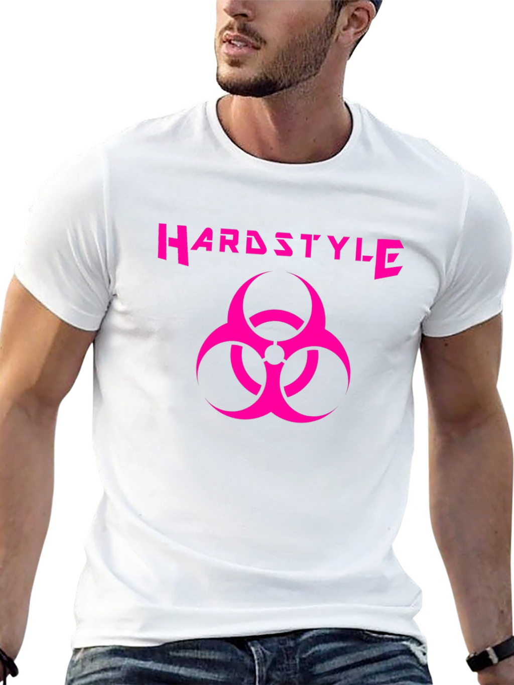 Hardstyle Biohazard Graphic Tee - Black
