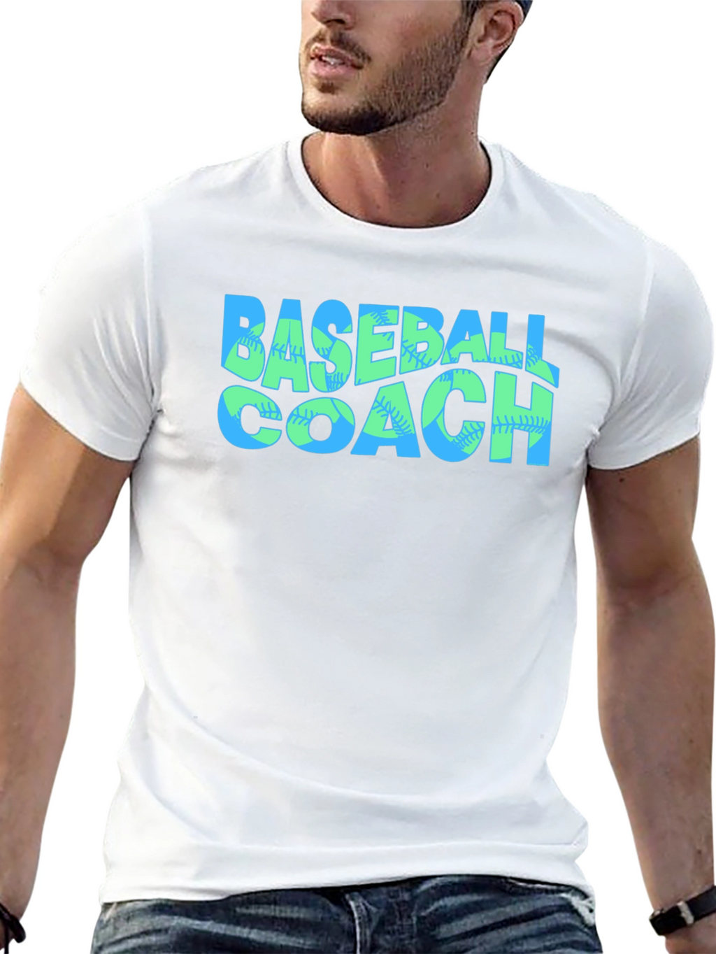 Baseball Coach Graphic T-Shirt