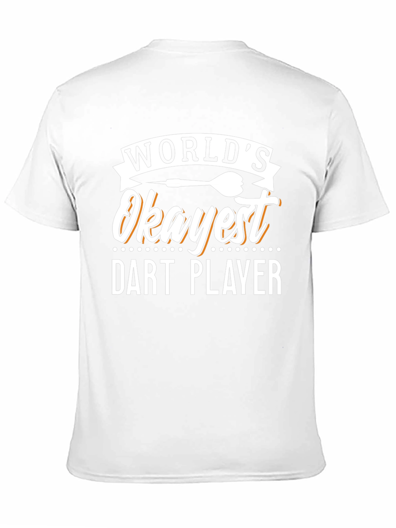 Worlds Okayest Dart Player Graphic T-Shirt