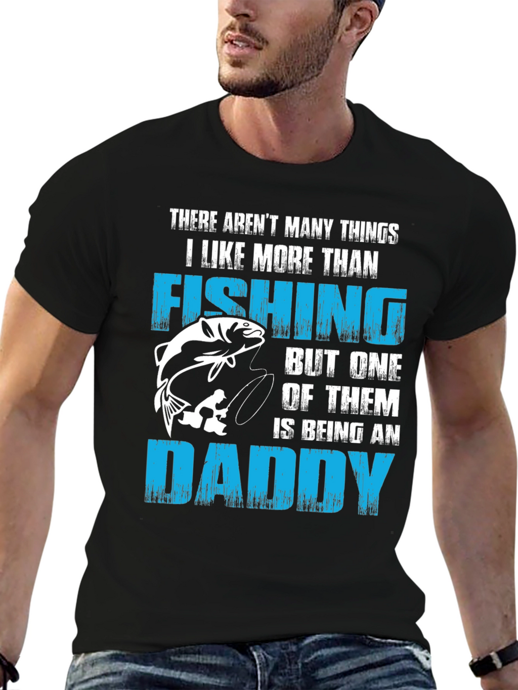 Fishing Daddy T-Shirt - Fathers Day Gift