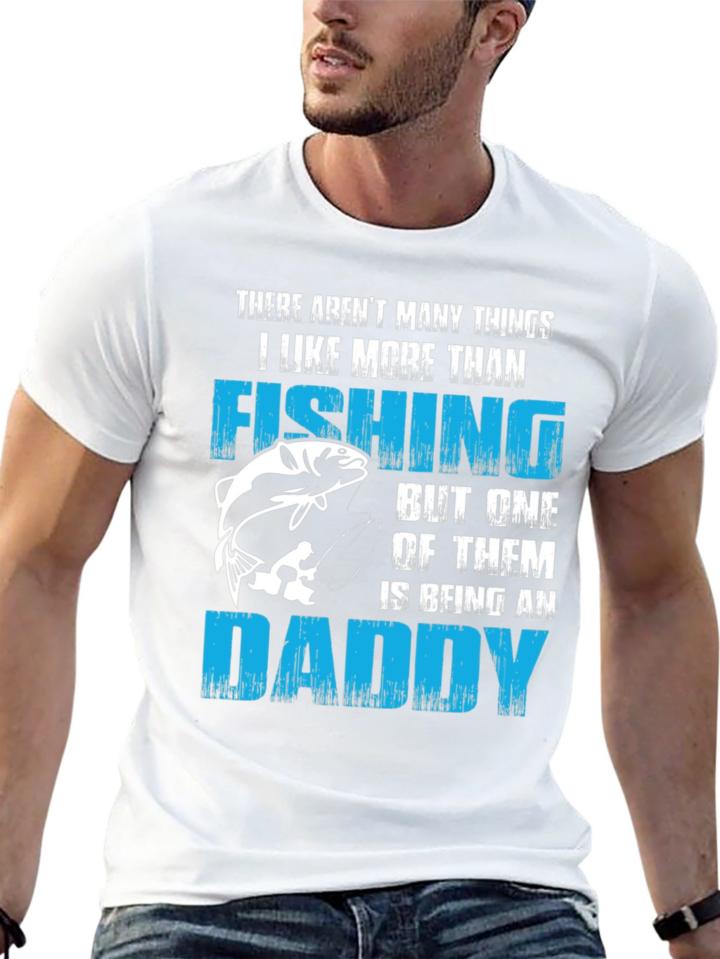 Fishing Daddy T-Shirt - Fathers Day Gift