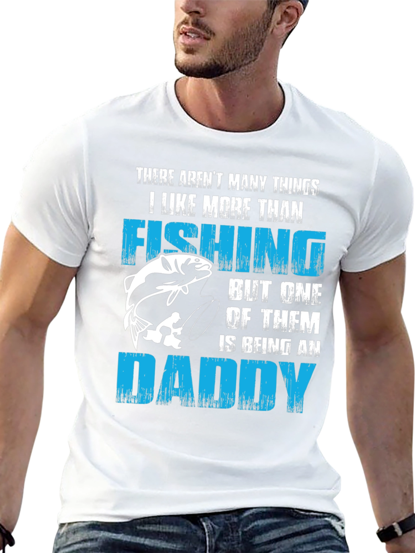 Fishing Daddy T-Shirt - Fathers Day Gift
