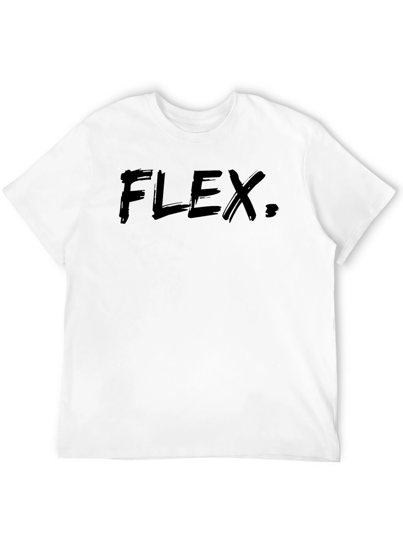Flex Graphic Mens Black Tee