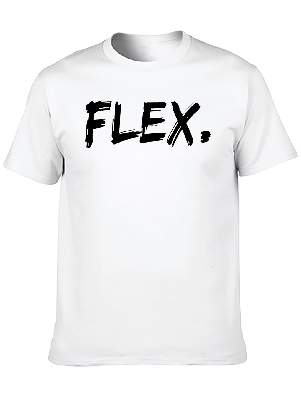 Flex Graphic Mens Black Tee