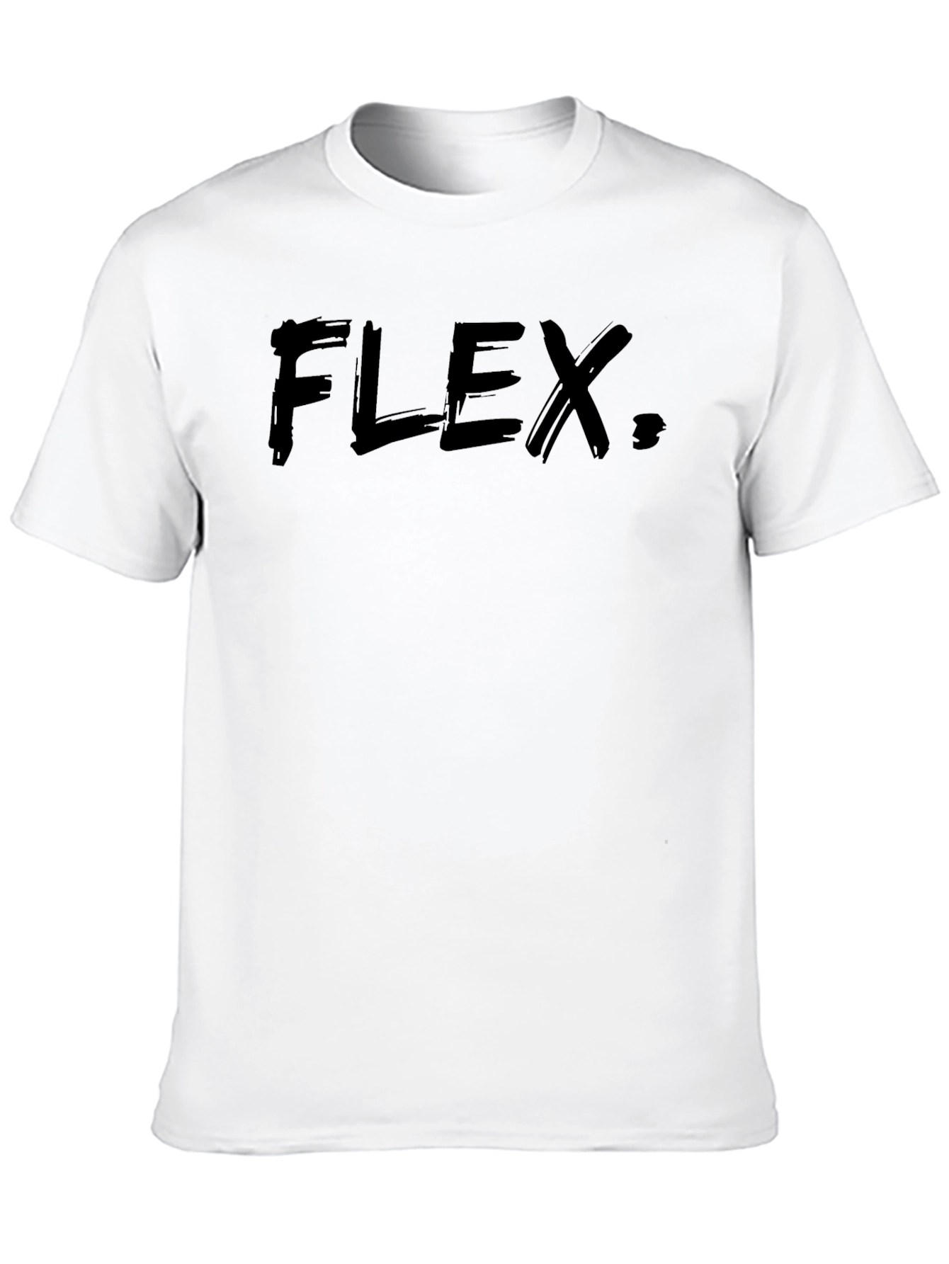Flex Graphic Mens Black Tee