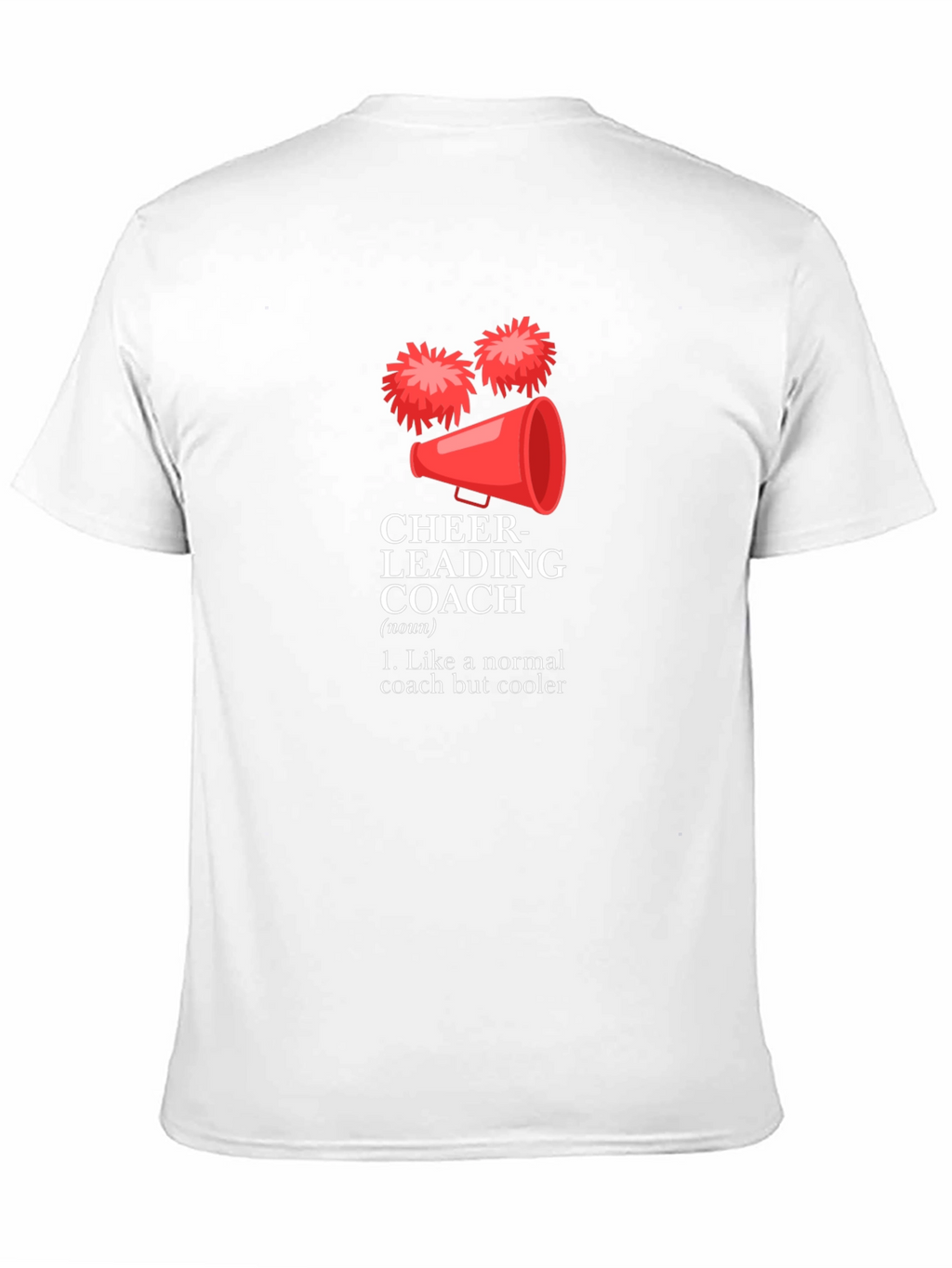 Cheerleading Coach Funny Graphic T-Shirt