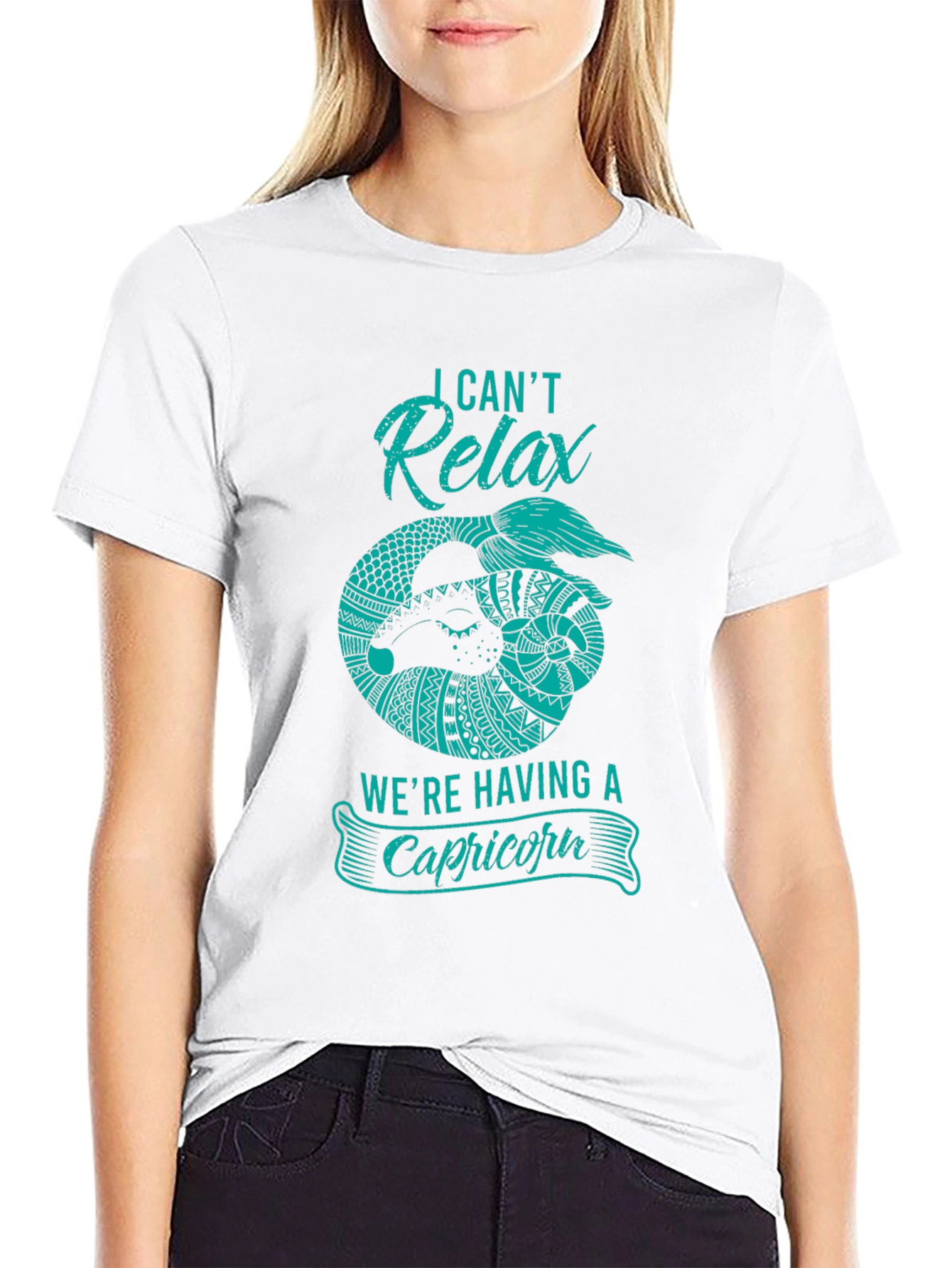 Capricorn Zodiac T-Shirt - I Cant Relax Funny Tee