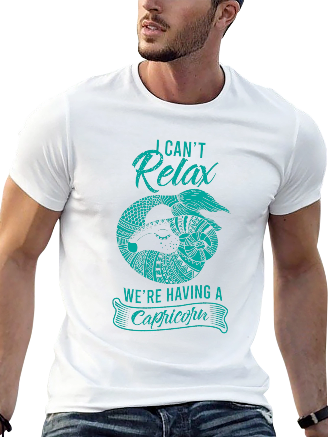 Capricorn Zodiac T-Shirt - I Cant Relax Funny Tee