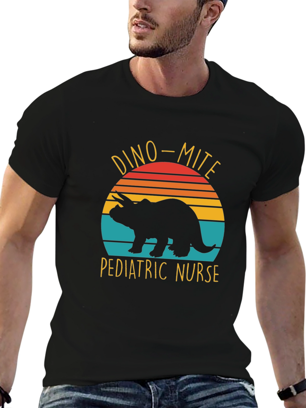 Dino-Mite Pediatric Nurse T-Shirt