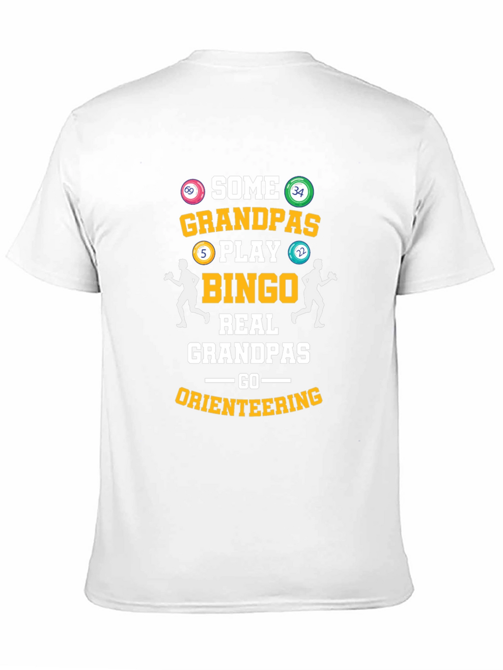 Funny Grandpas Bingo & Orienteering T-Shirt
