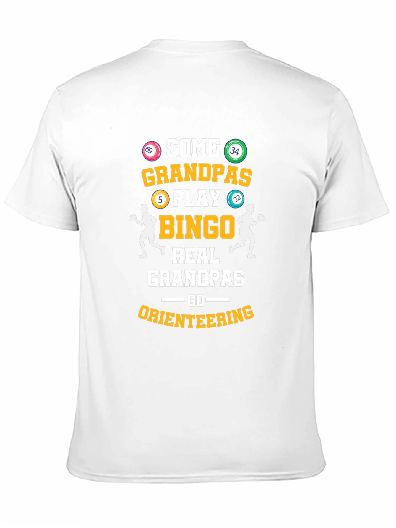 Funny Grandpas Bingo & Orienteering T-Shirt