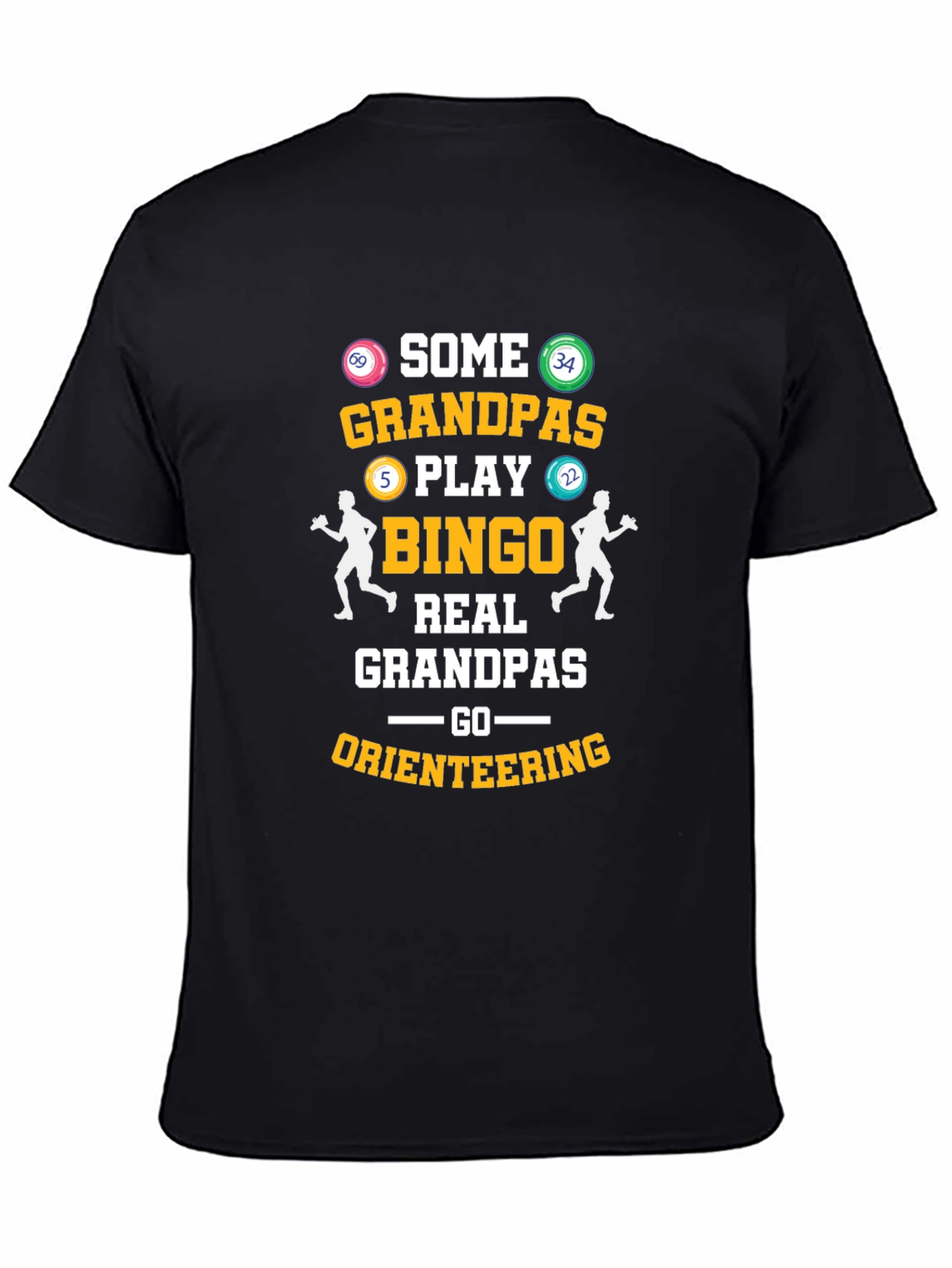 Funny Grandpas Bingo & Orienteering T-Shirt