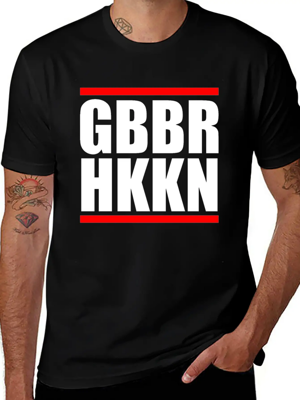 Gabber Hakken Uptempo Saying Breathable Soft Cotton T-Shirt – Timeless Casual Look