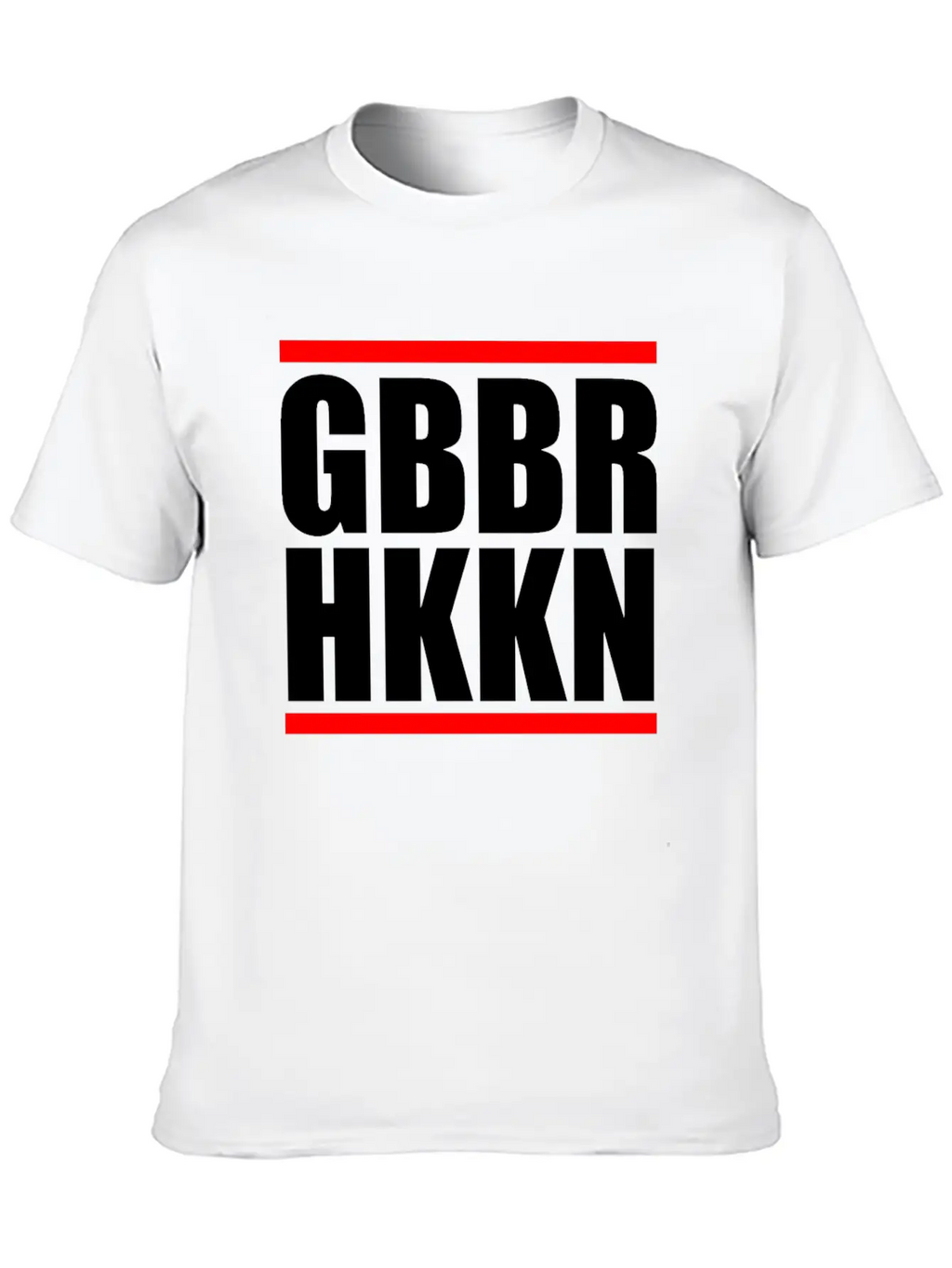 Gabber Hakken Uptempo Saying Breathable Soft Cotton T-Shirt – Timeless Casual Look