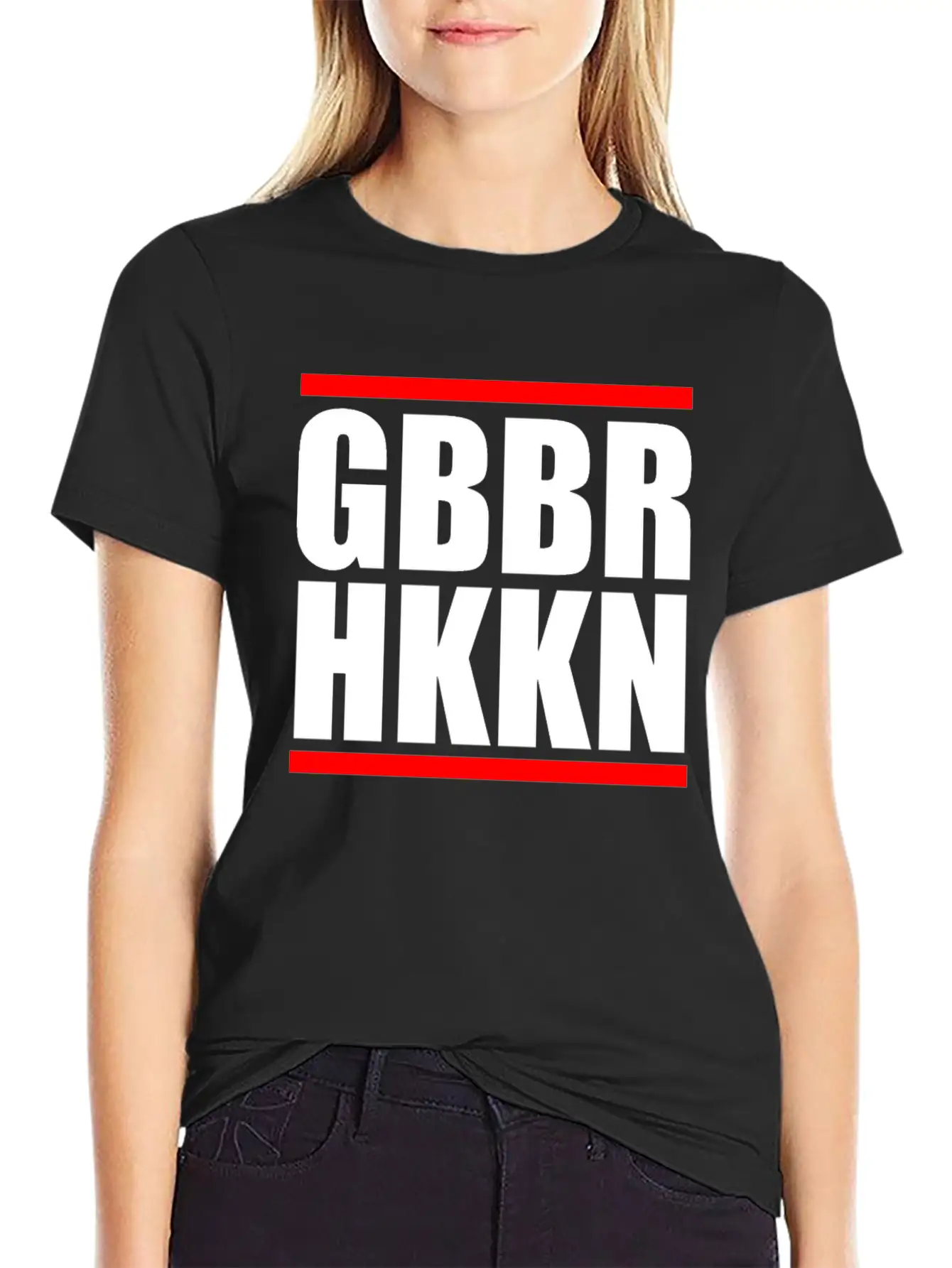 Gabber Hakken Uptempo Saying Breathable Soft Cotton T-Shirt – Timeless Casual Look