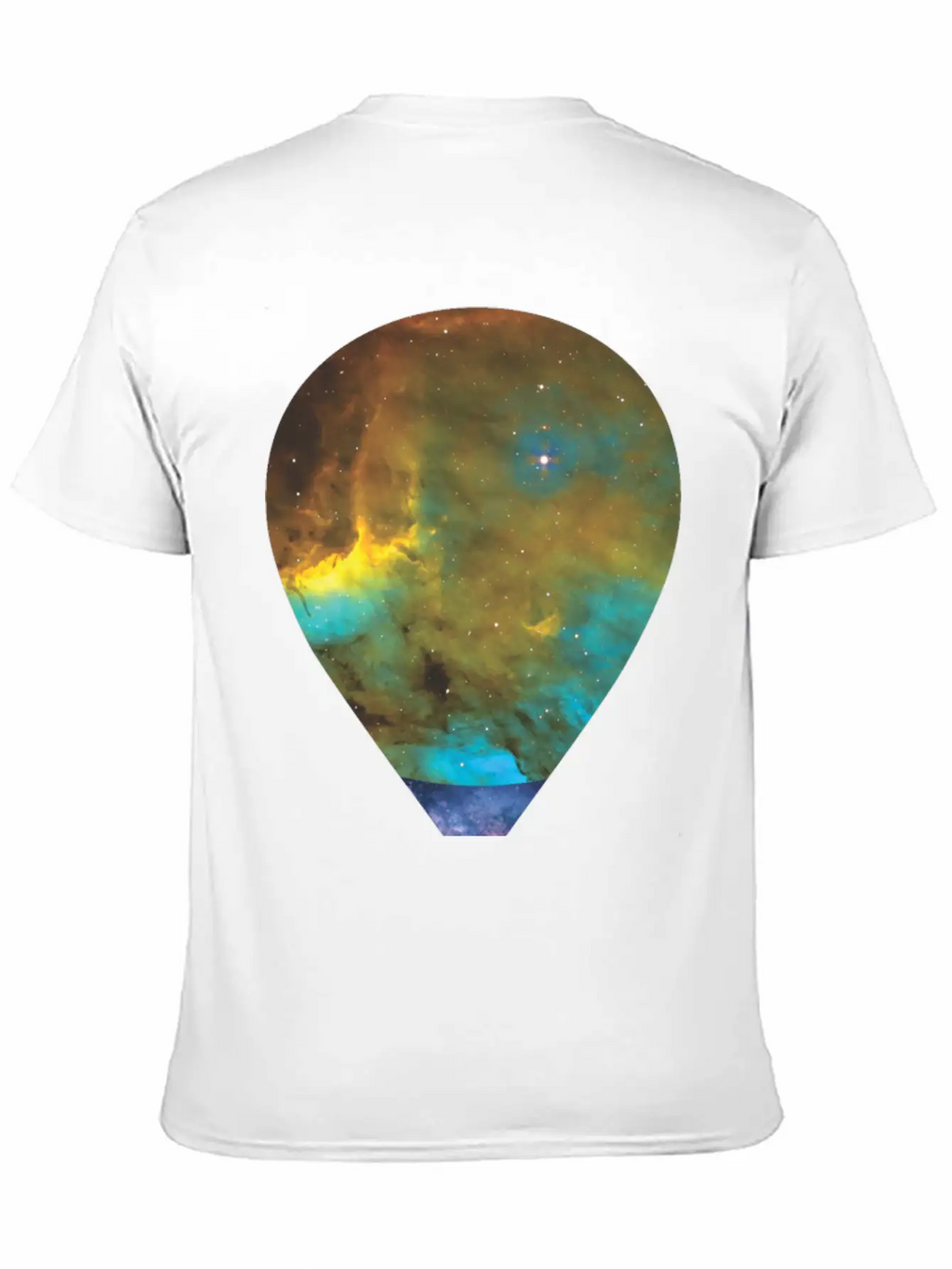 Galaxy Hot Air Balloon Unisex Casual T-Shirt – Clean Design For Daily Comfort
