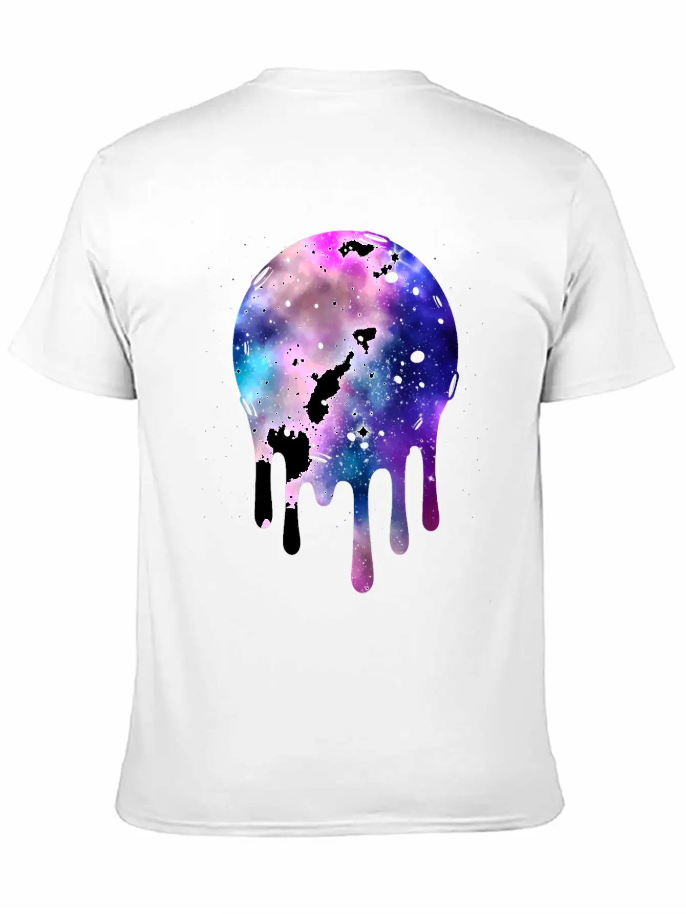 Galaxy Pastel Goth Moon Kawaii Space Basic Graphic T-Shirt – Daily Comfort In Soft Cotton