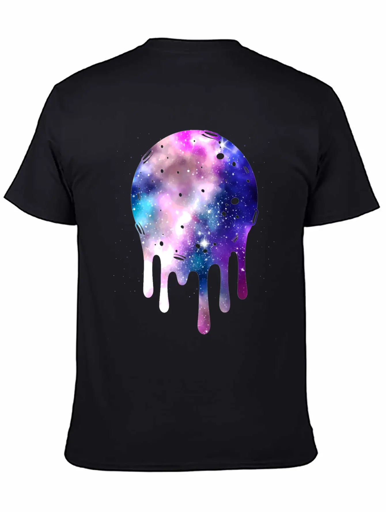 Galaxy Pastel Goth Moon Kawaii Space Basic Graphic T-Shirt – Daily Comfort In Soft Cotton
